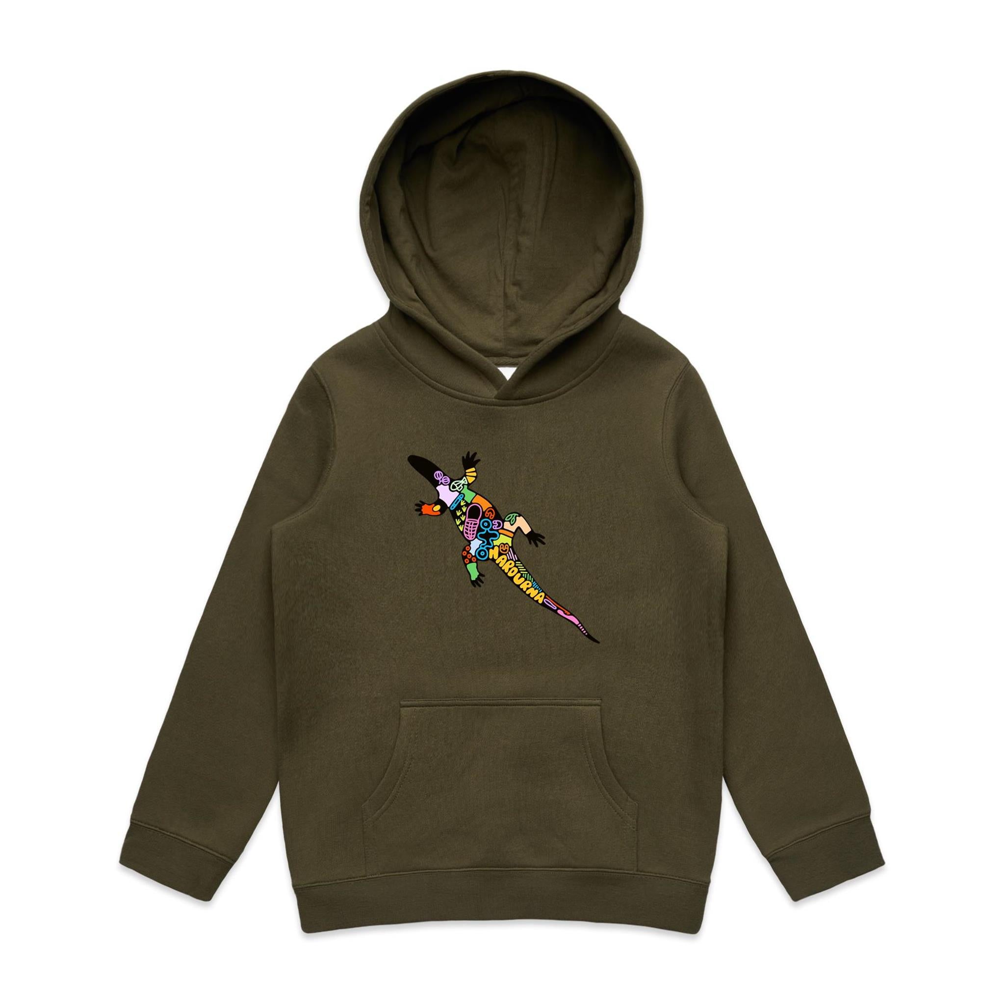 Kids Goanna Hoodie