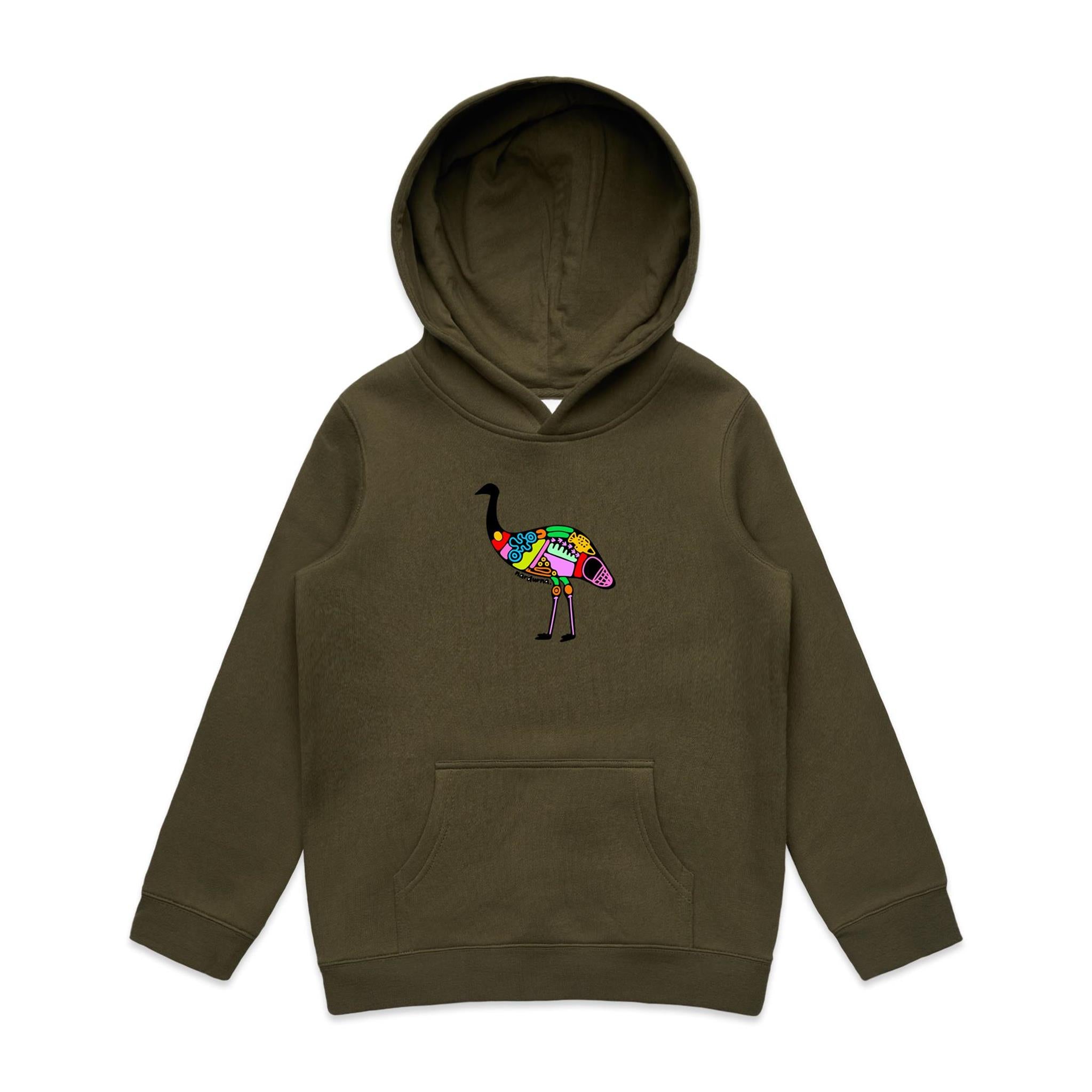 Kids Emu Hoodie