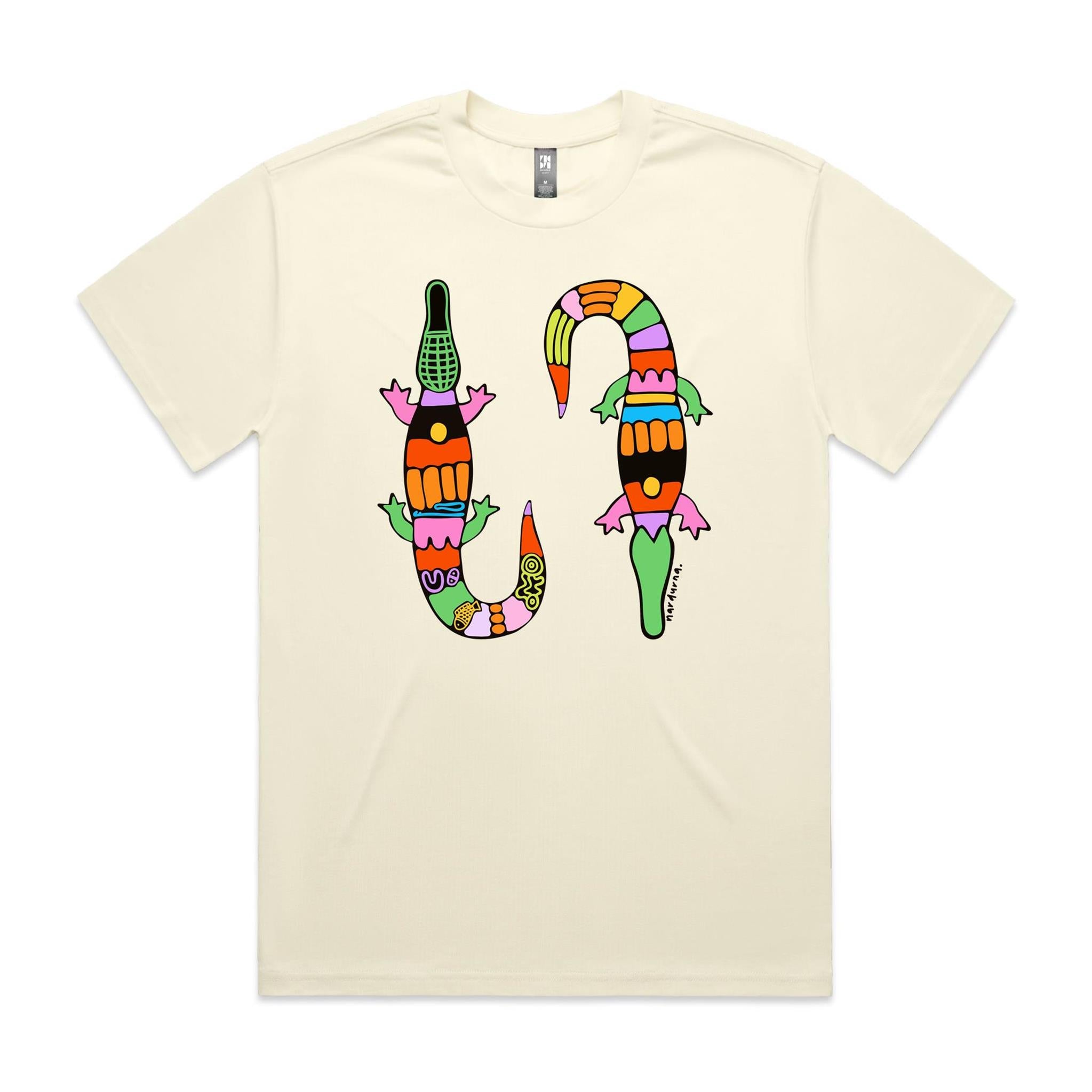 Adults Croc T Shirt - Oversize Heavy