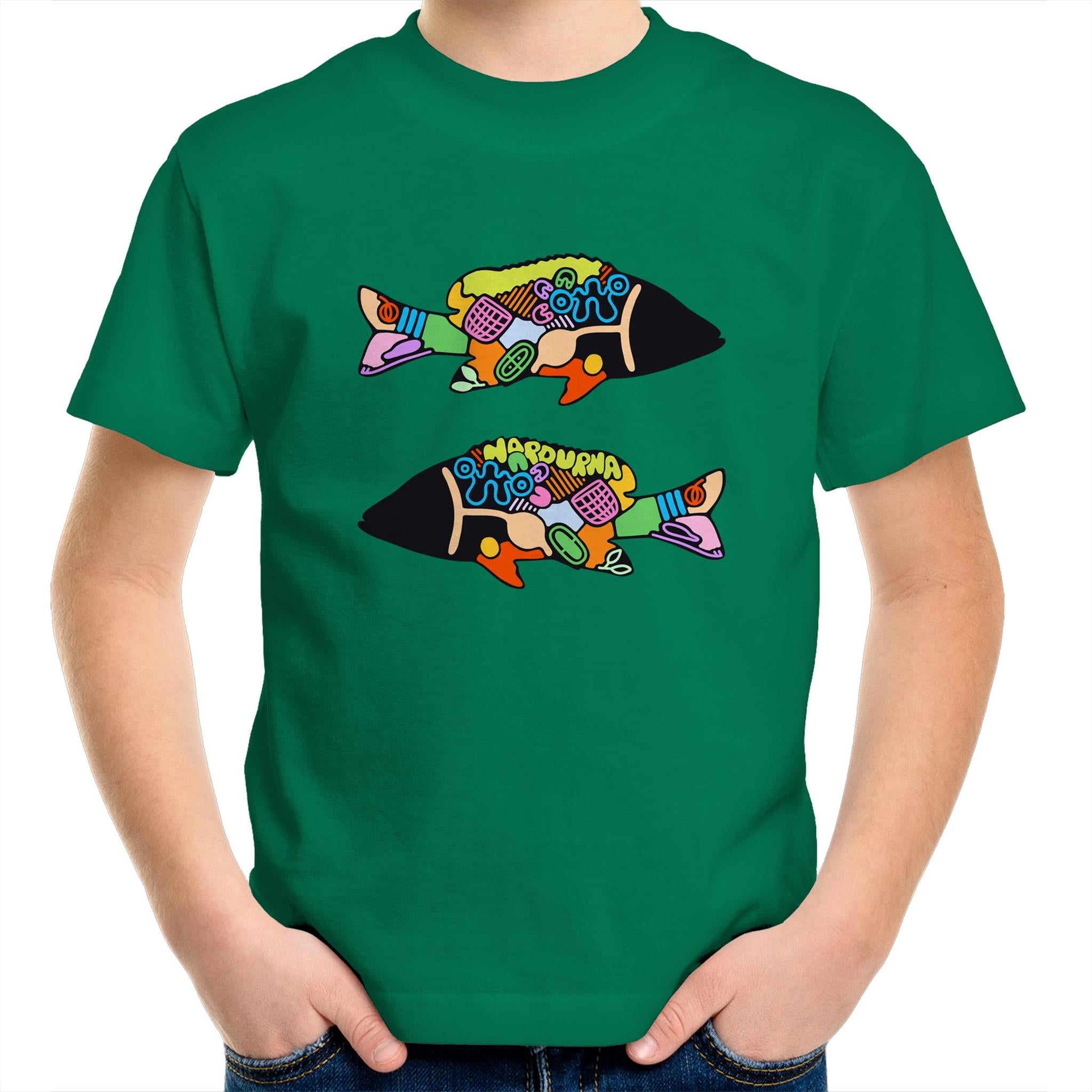 Kids Black Bream T Shirt