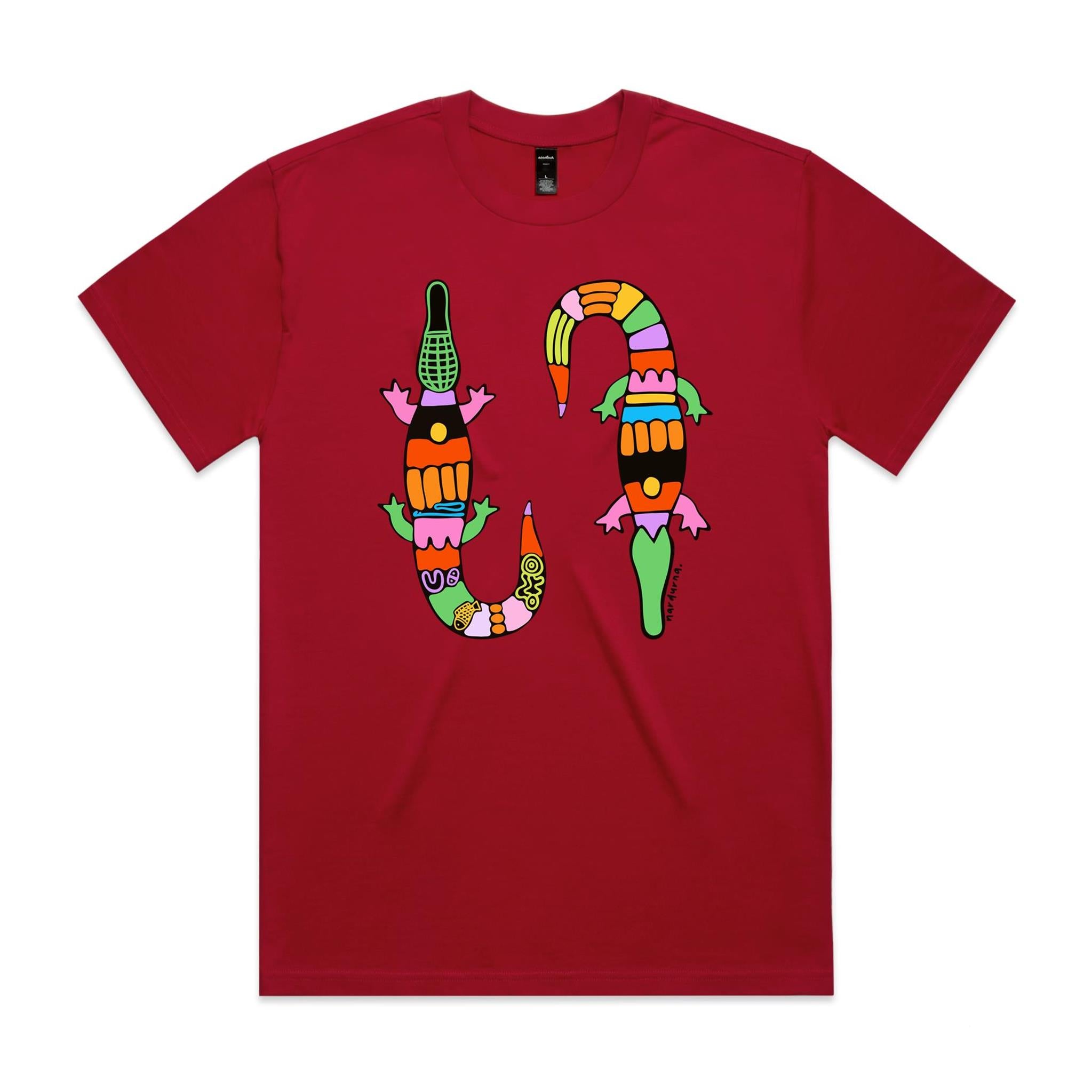 Adults Croc T Shirt - Oversize Heavy