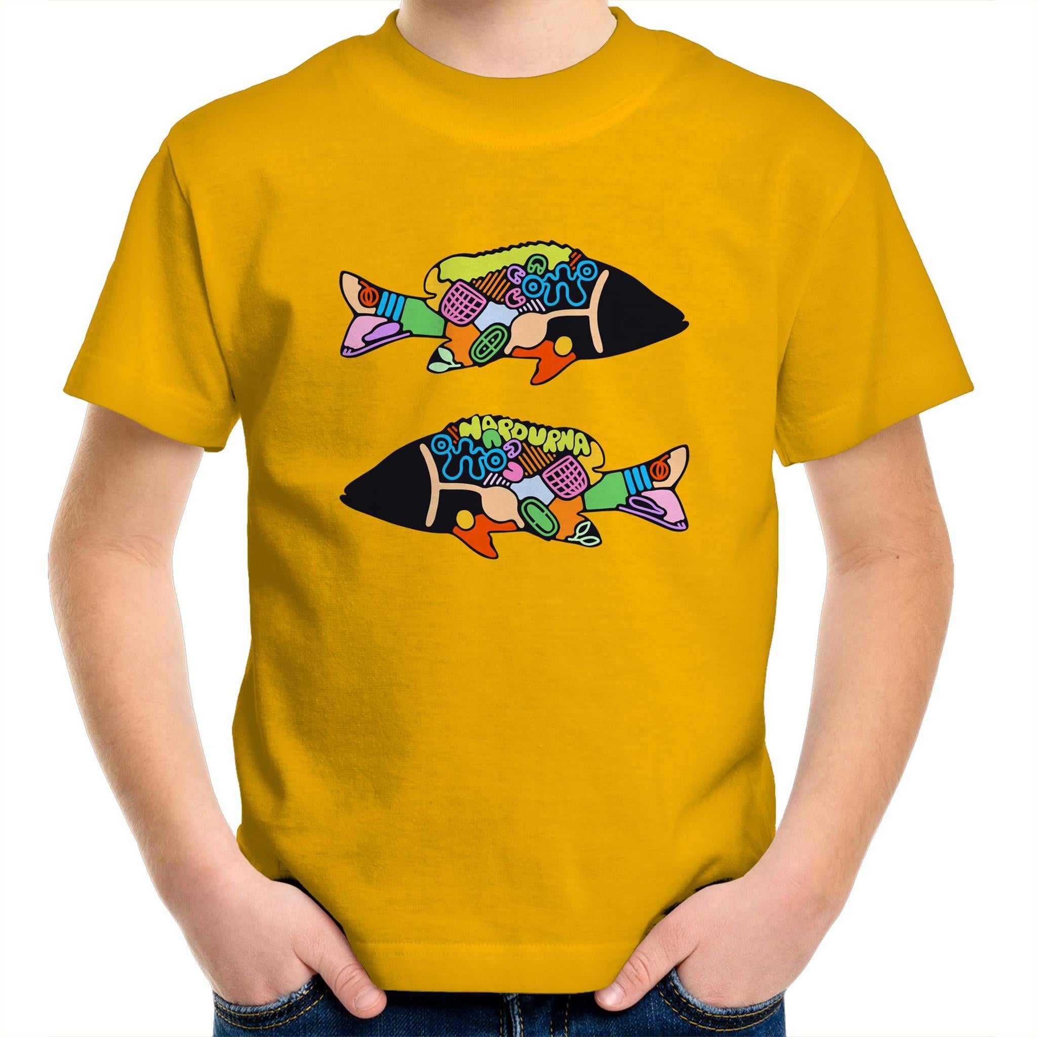 Kids Black Bream T Shirt