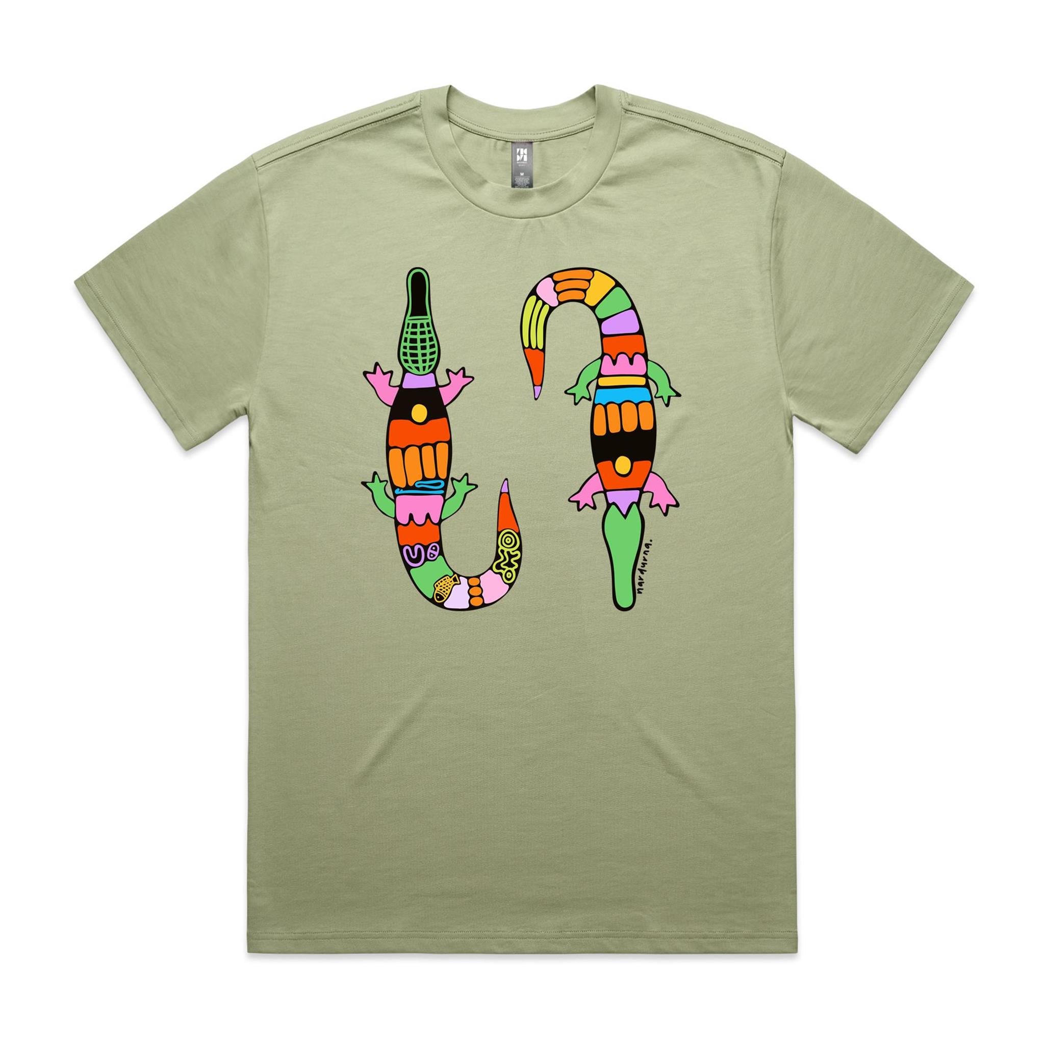 Adults Croc T Shirt - Oversize Heavy