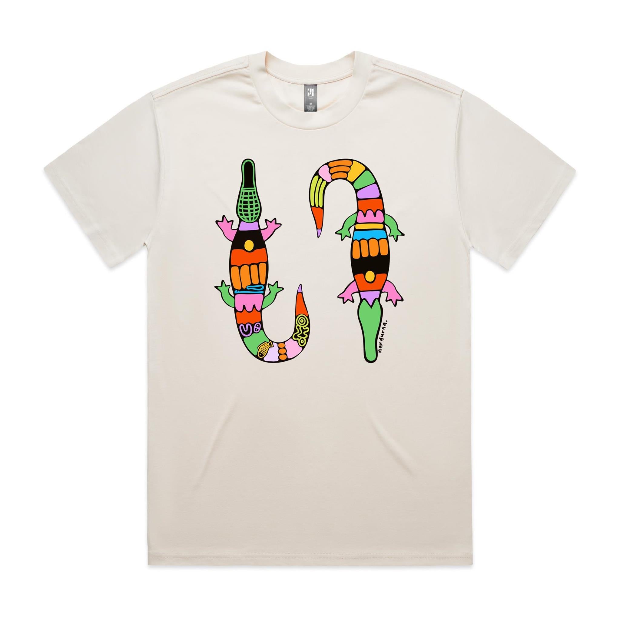 Adults Croc T Shirt - Oversize Heavy