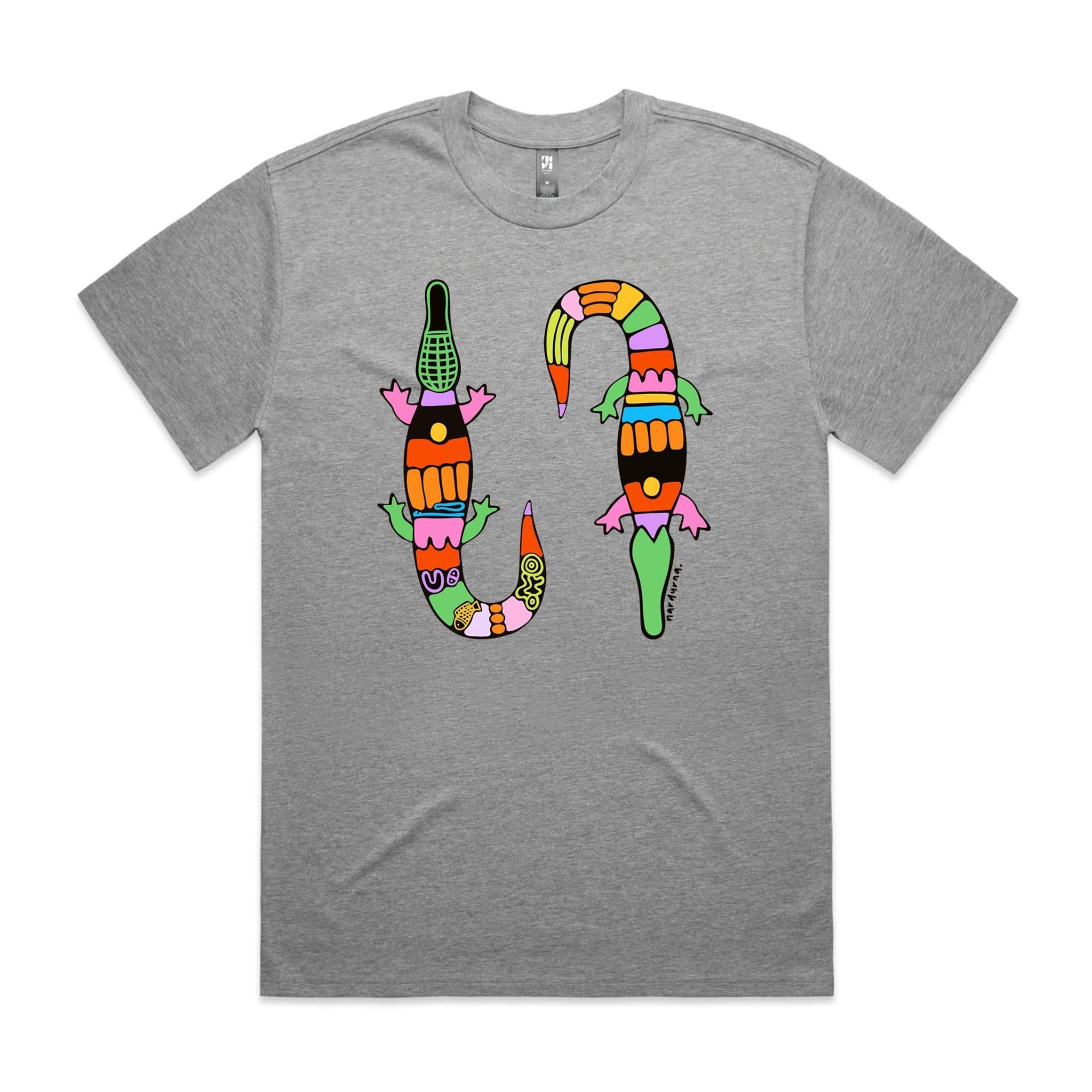 Adults Croc T Shirt - Oversize Heavy