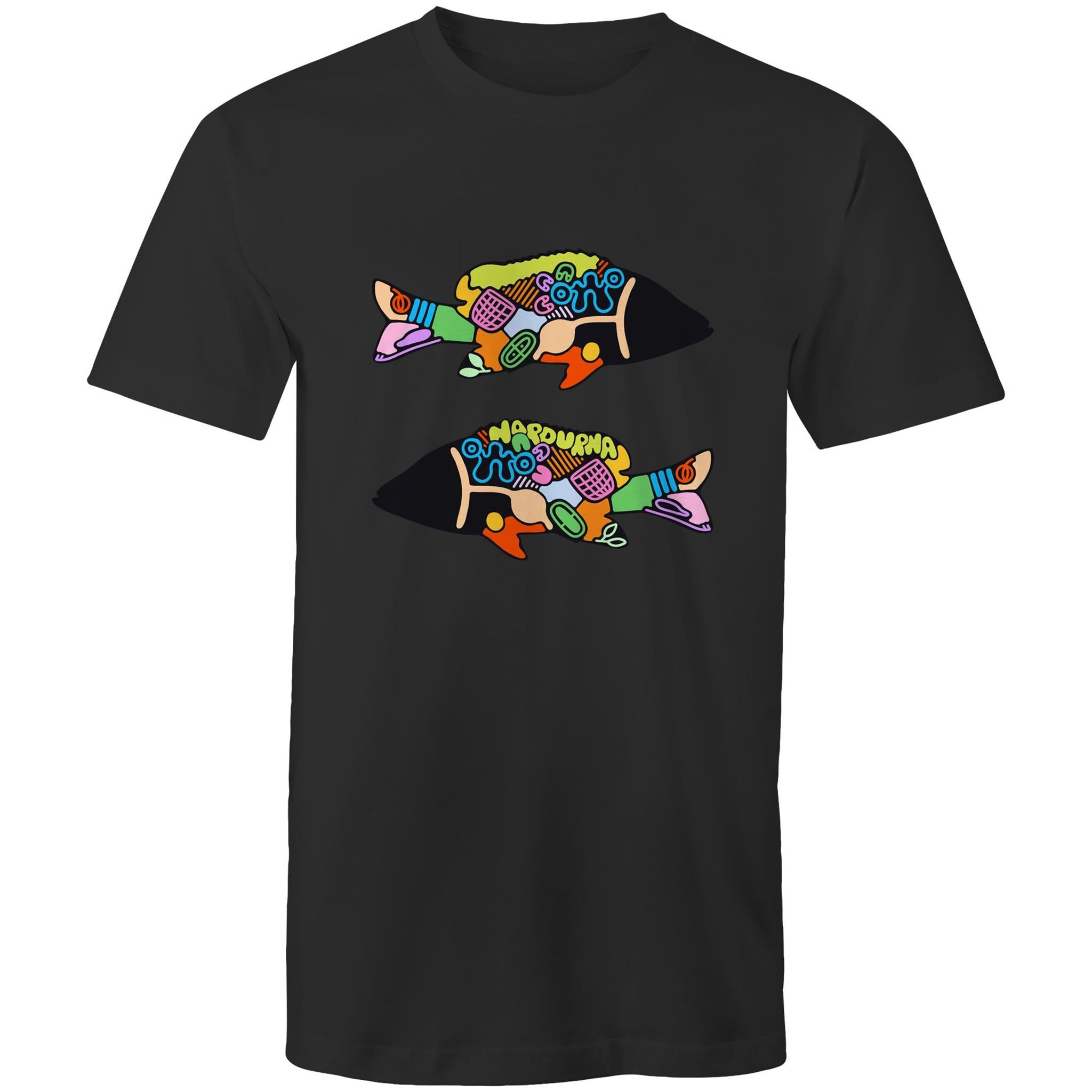 Adults Black Bream T Shirt