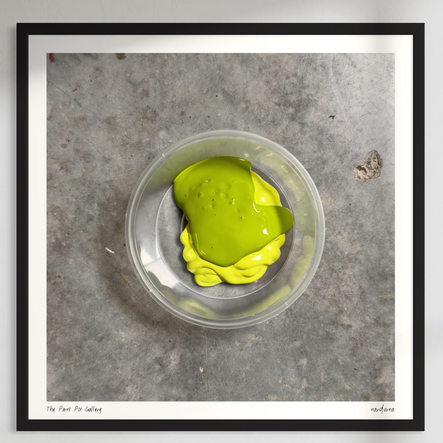 The Paint Pot Gallery - Dropped Billy Goat Plum