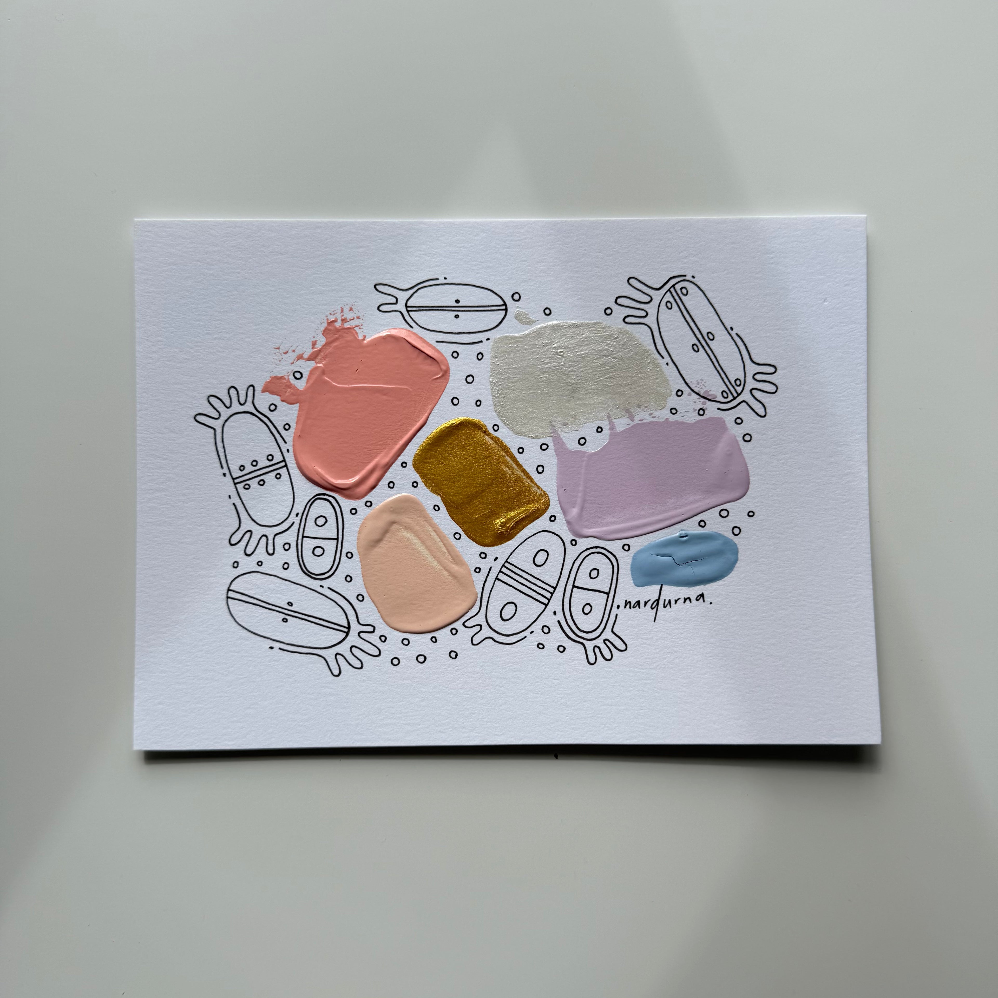 A5 Art Swatch #407