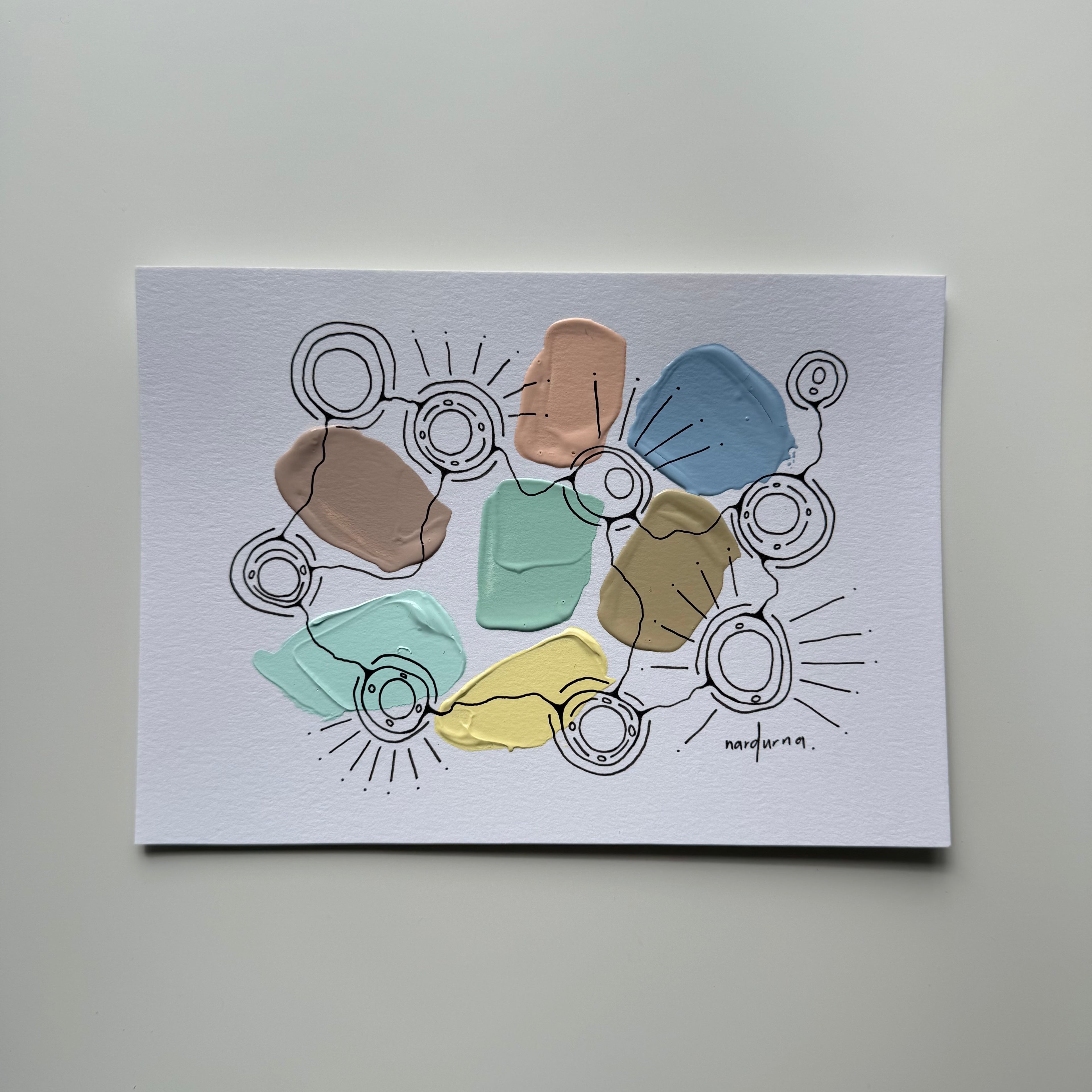 A5 Art Swatch #408