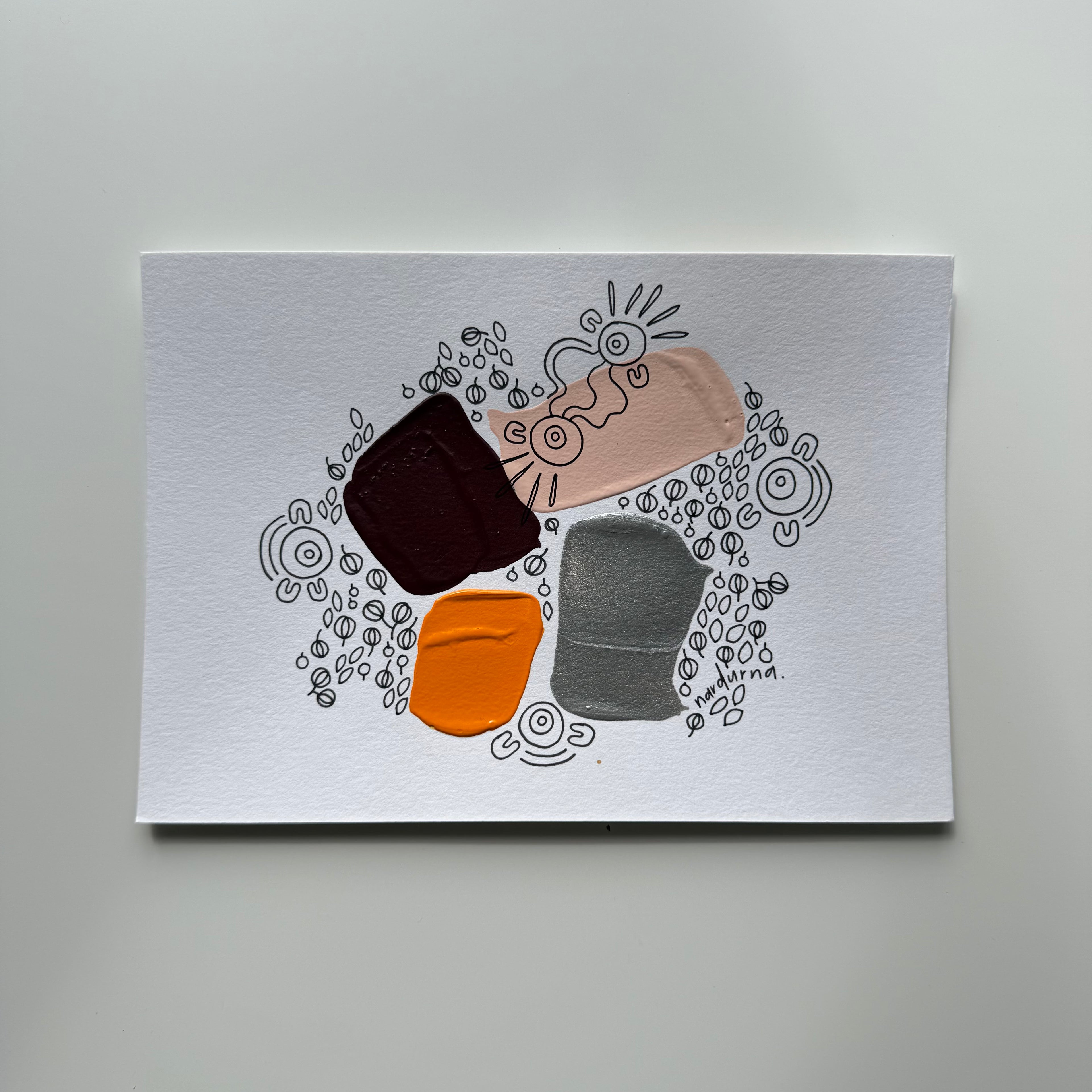 A5 Art Swatch #412