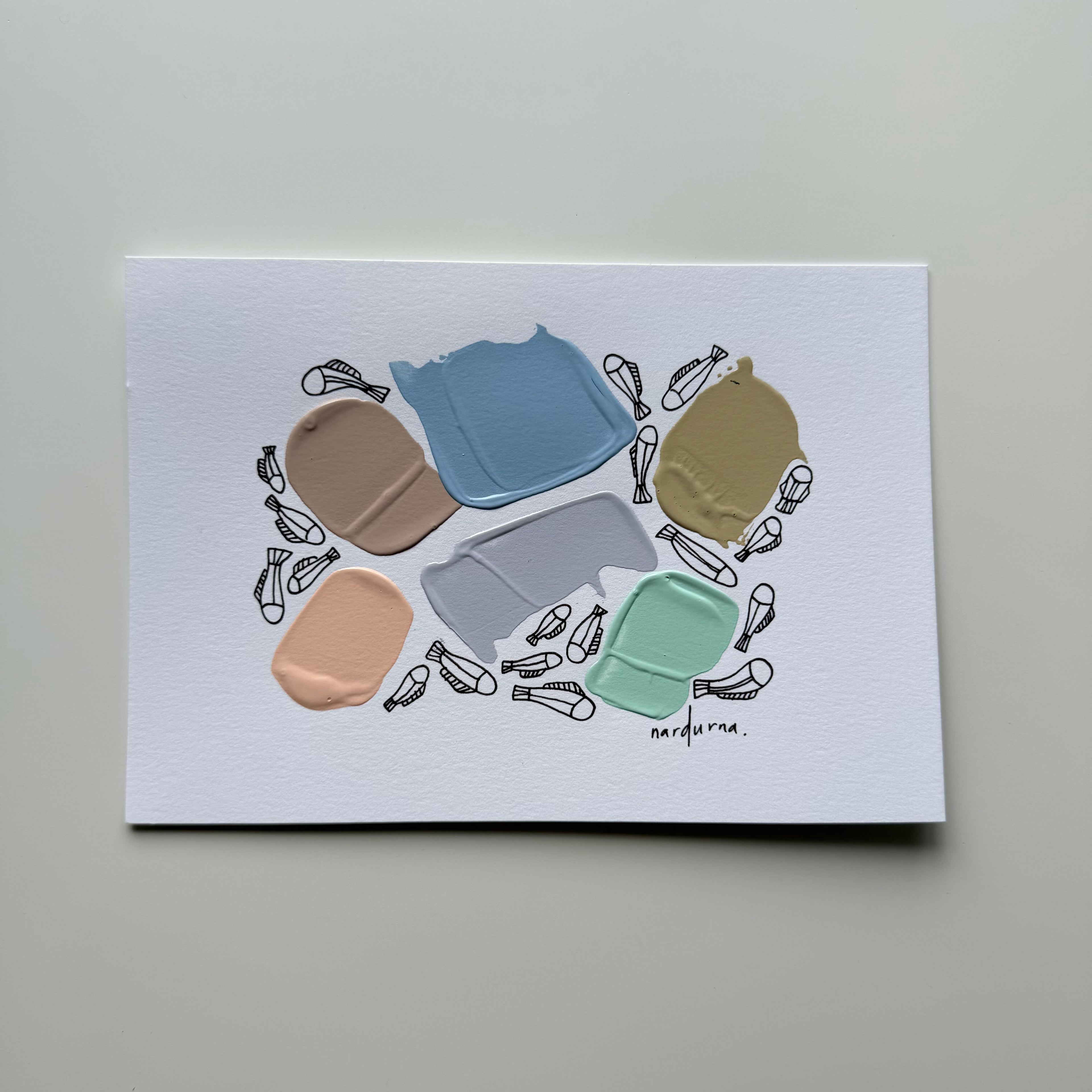 A5 Art Swatch #424