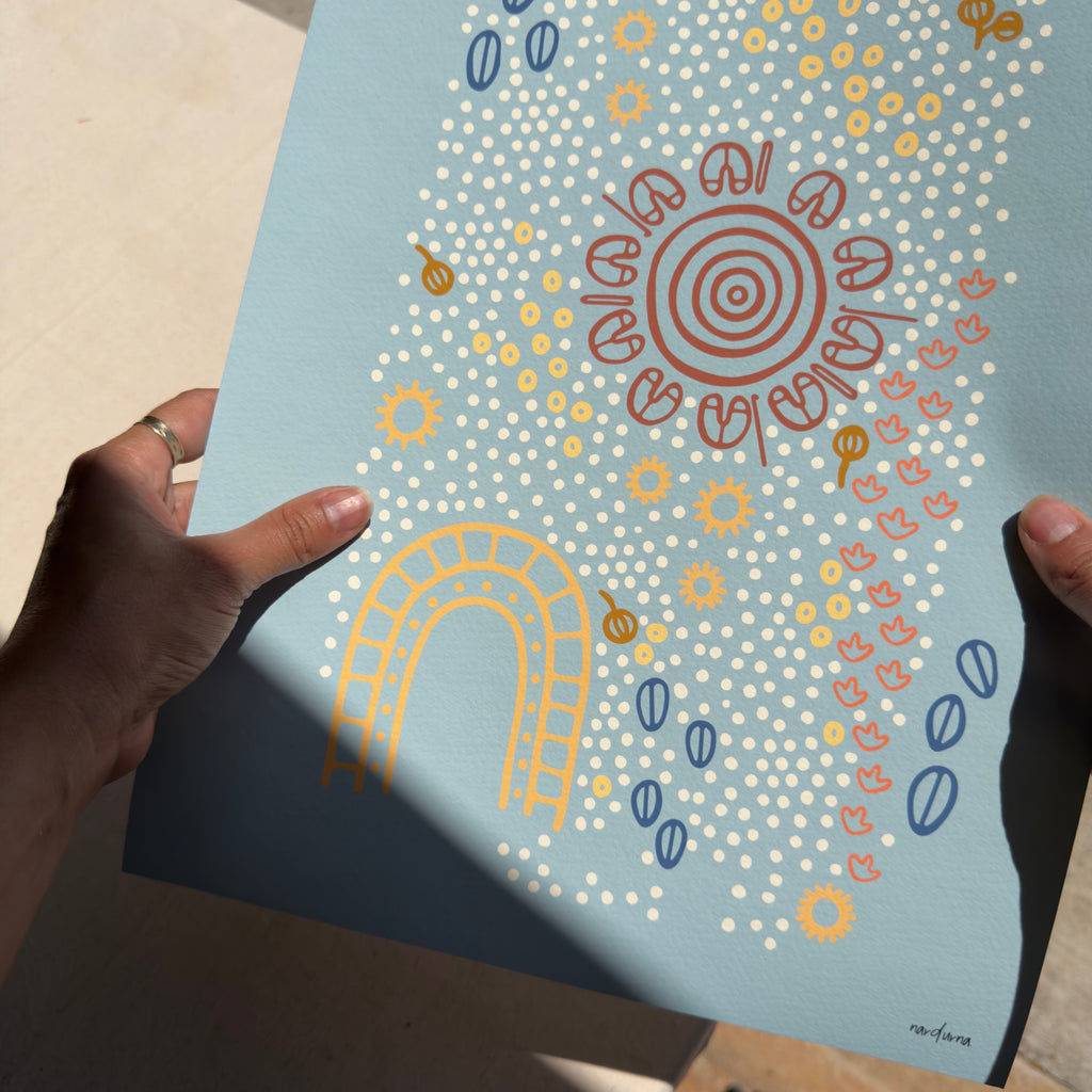 Nourishing Country Print