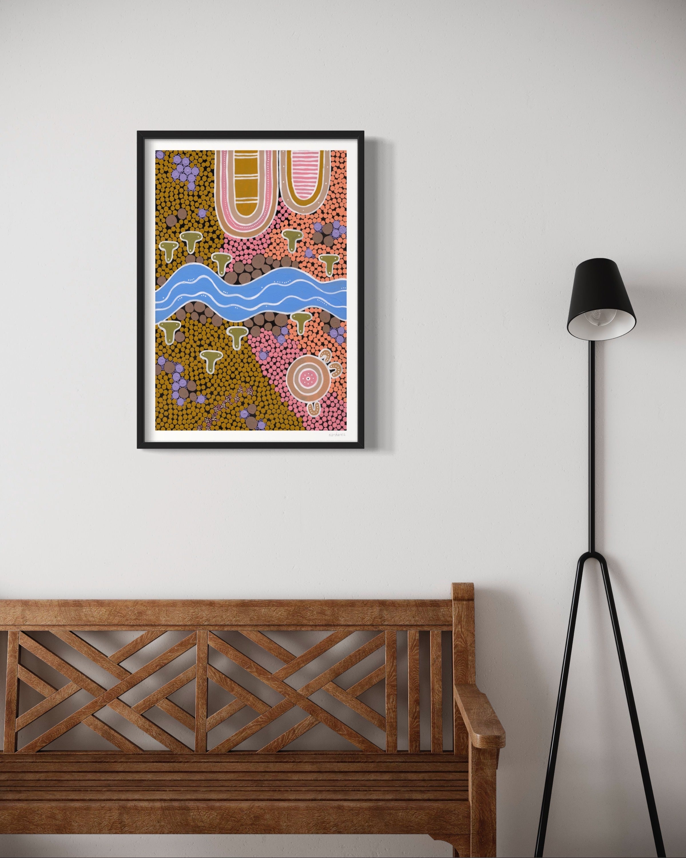 At Dusk II Art Print