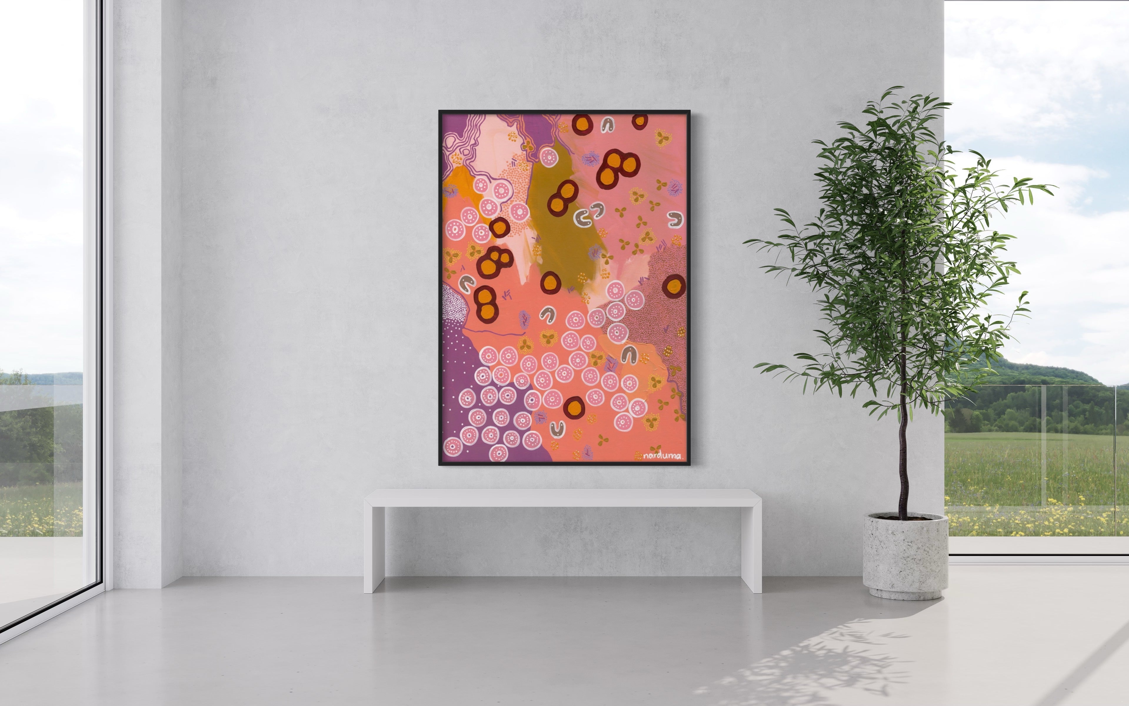 Flowers Art Print