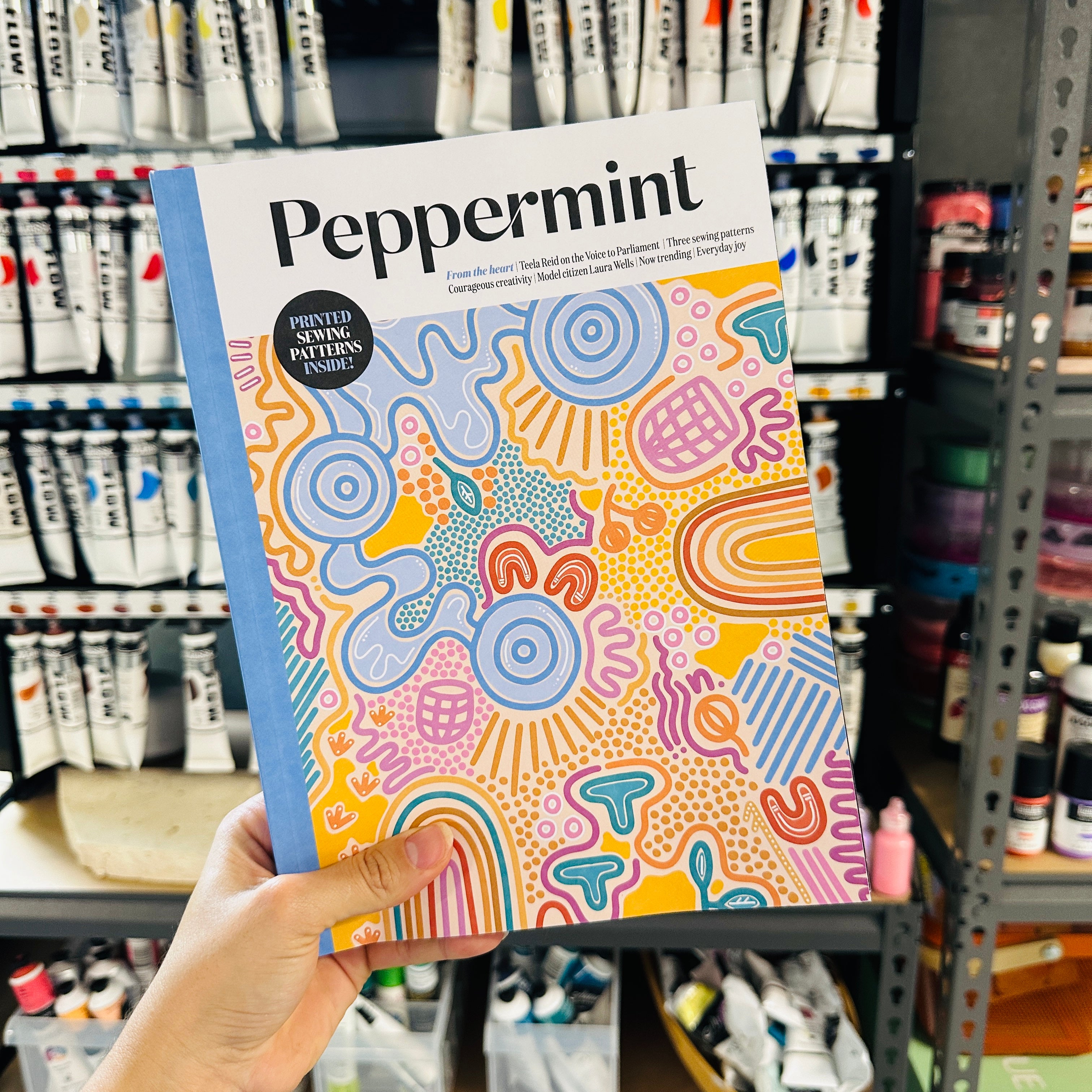Peppermint Magazine cover