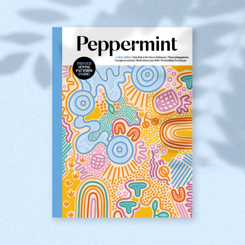 Peppermint Magazine cover