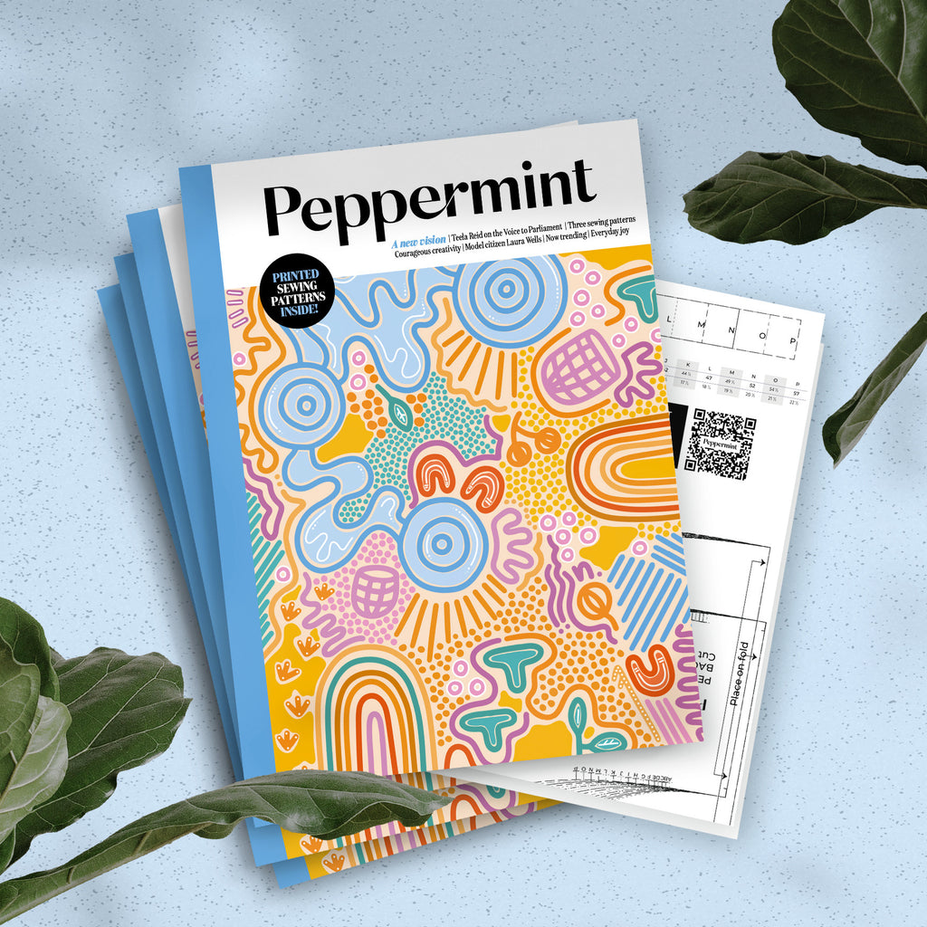 Peppermint Magazine cover