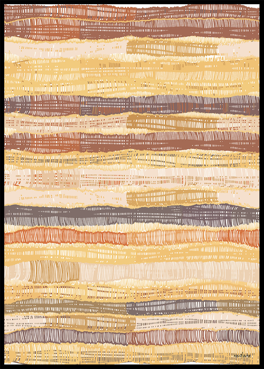 Lines of Family Print