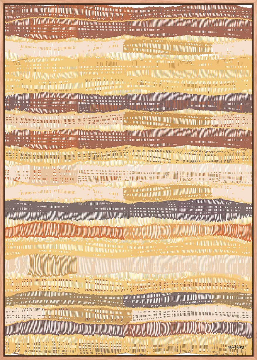 Lines of Family Print