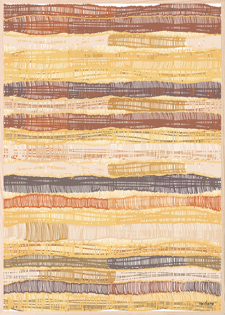 Lines of Family Print