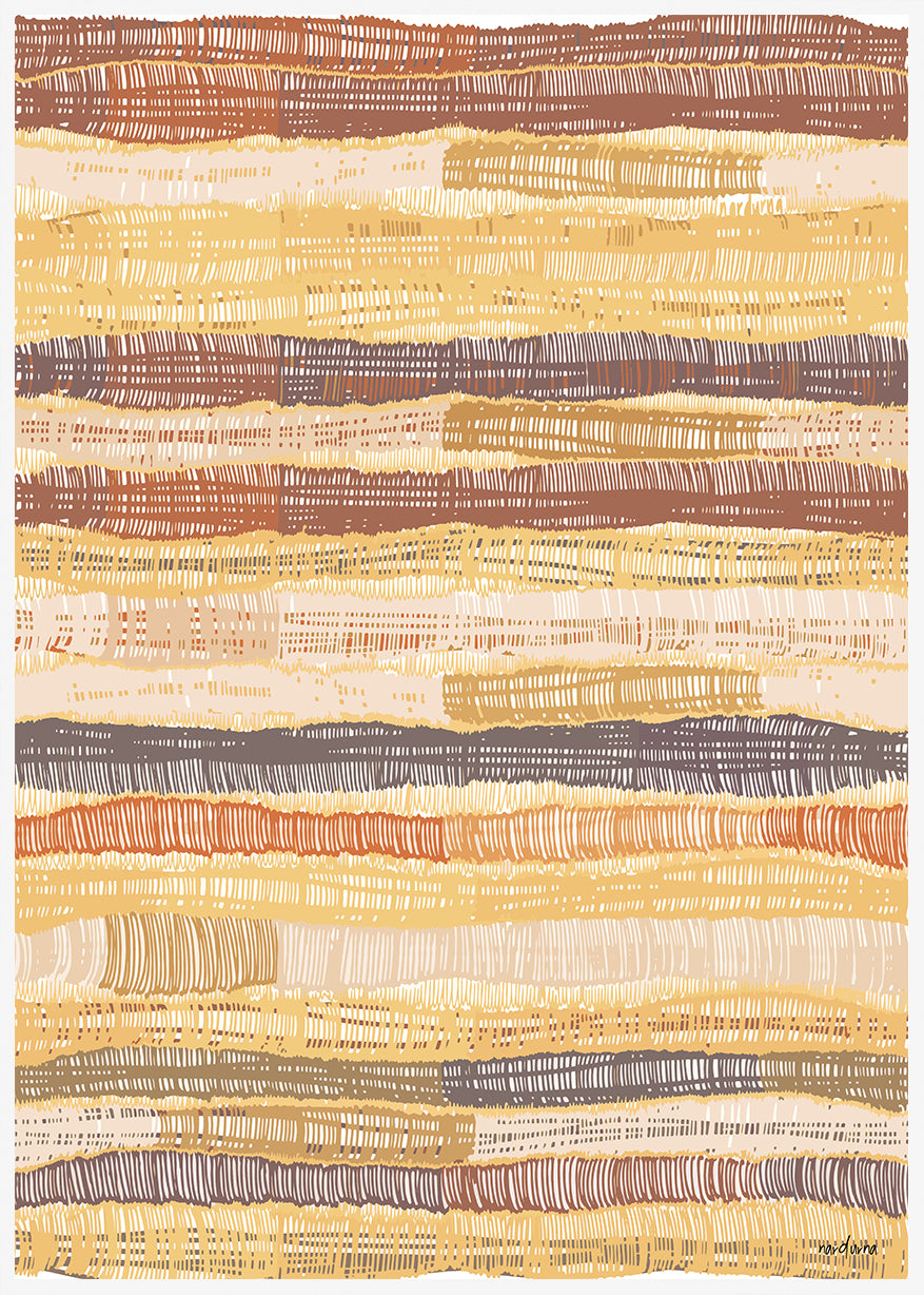 Lines of Family Print