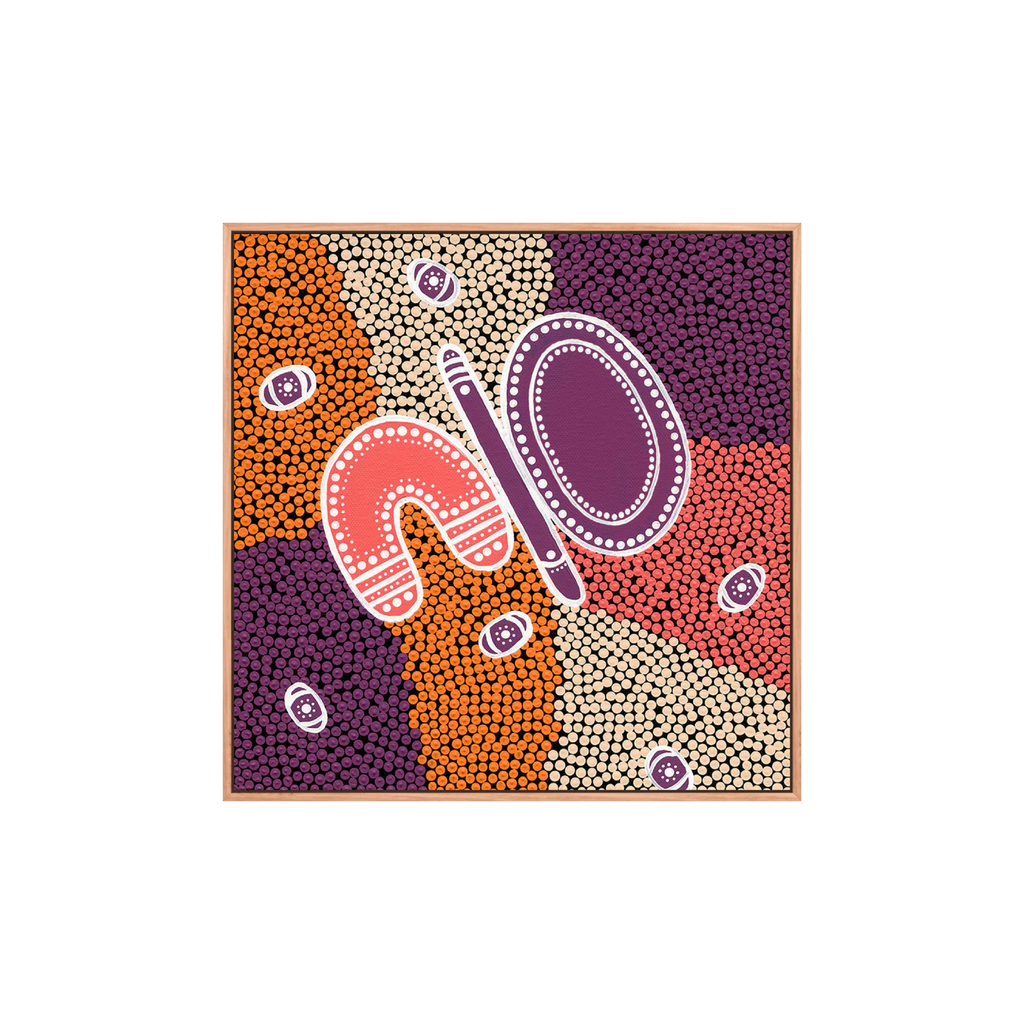 Lagija (shallow coolamon) Art Print