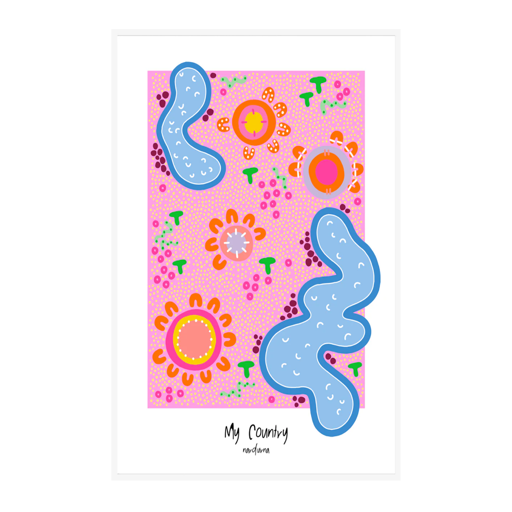 My Country Art Print