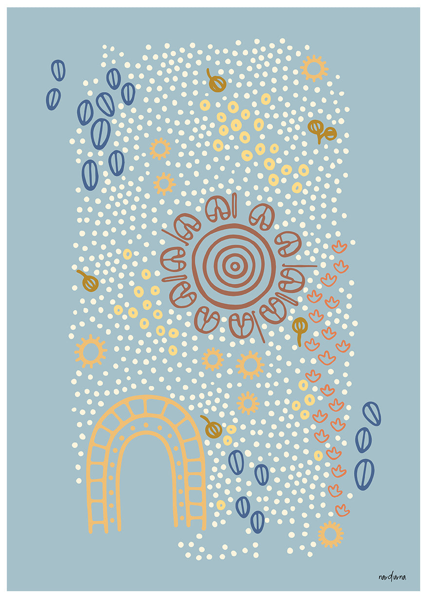 Nourishing Country Print