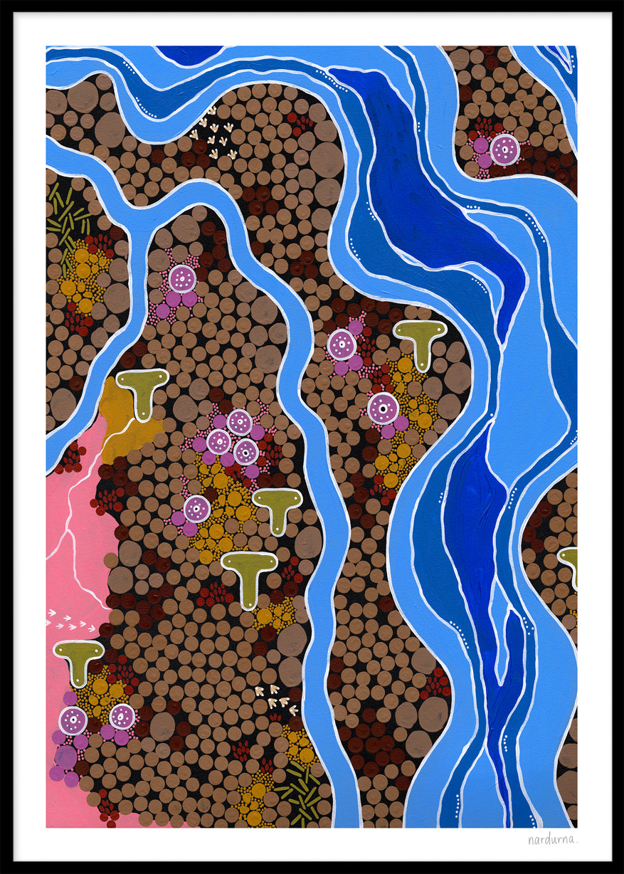 The Wet Season - River Art Print