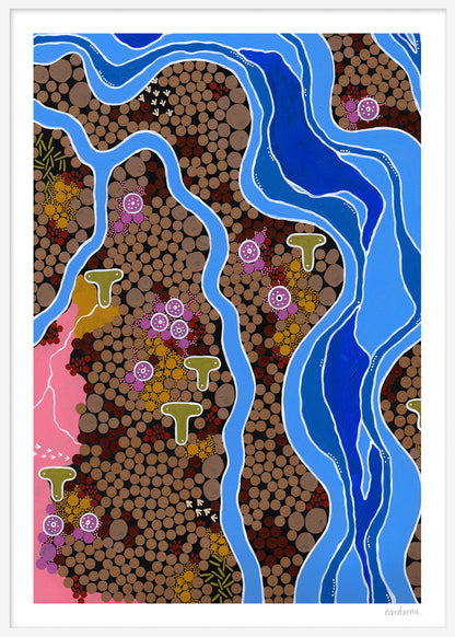 The Wet Season - River Art Print