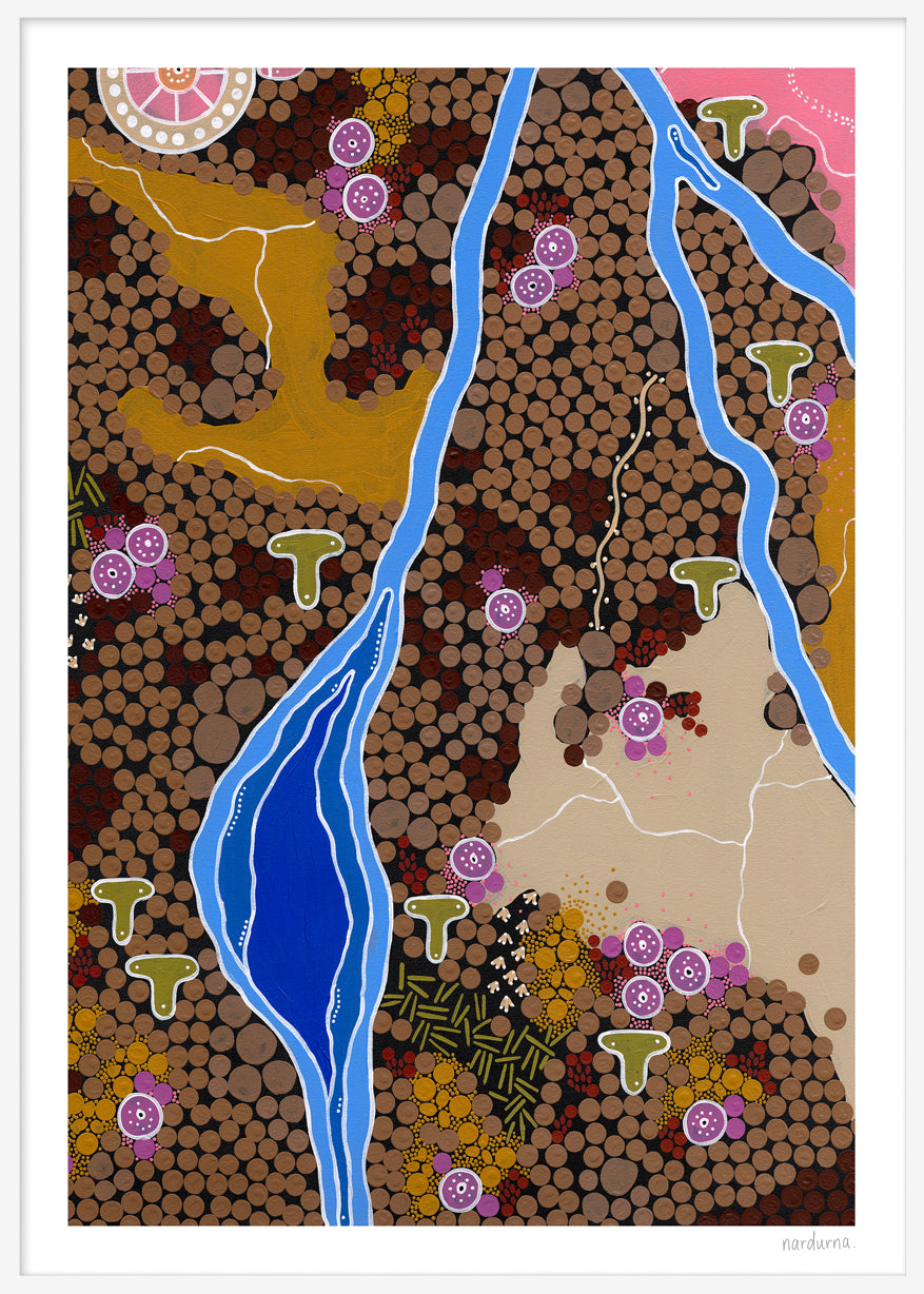 The Wet Season - Waterhole Art Print