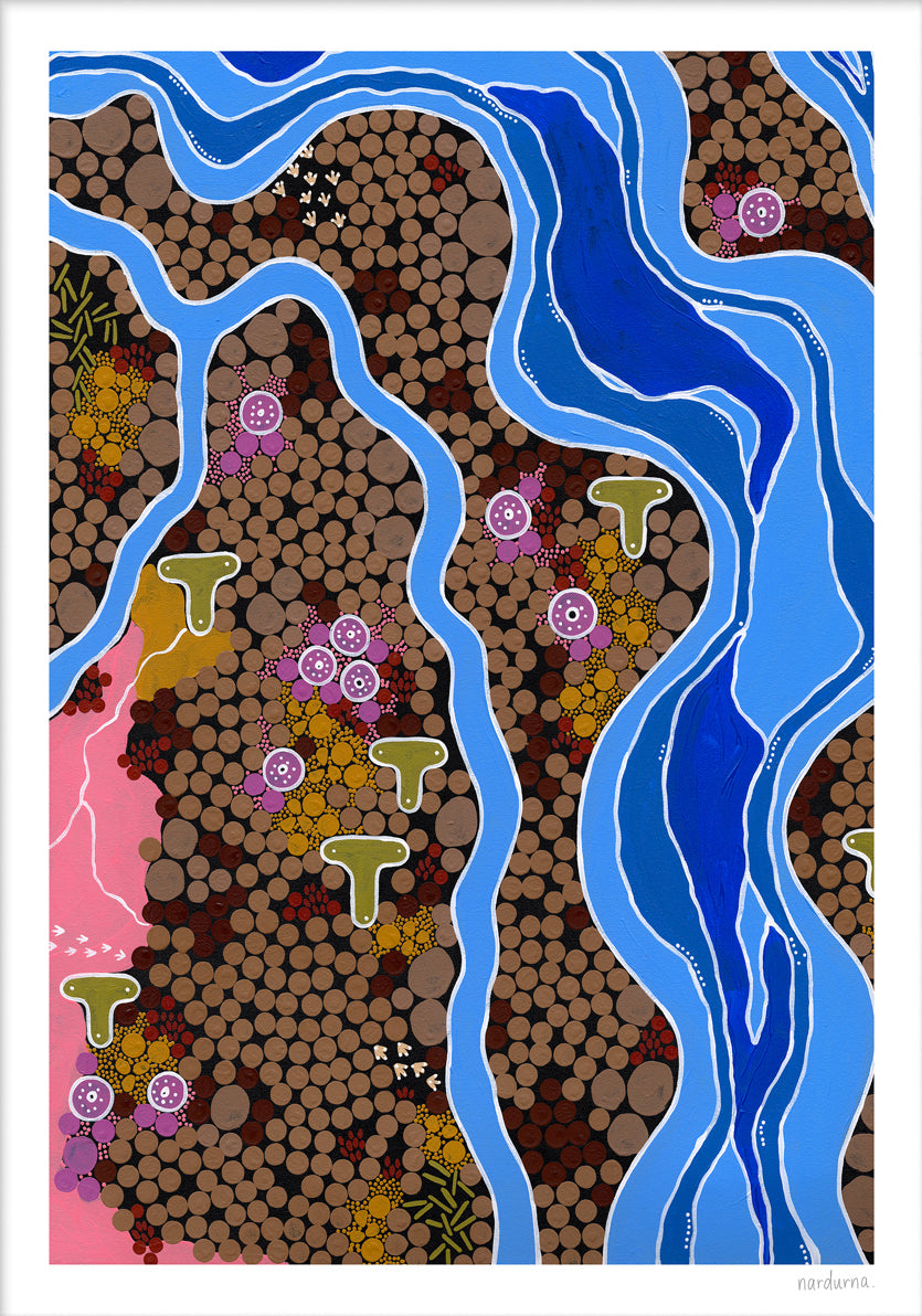 The Wet Season - River Art Print