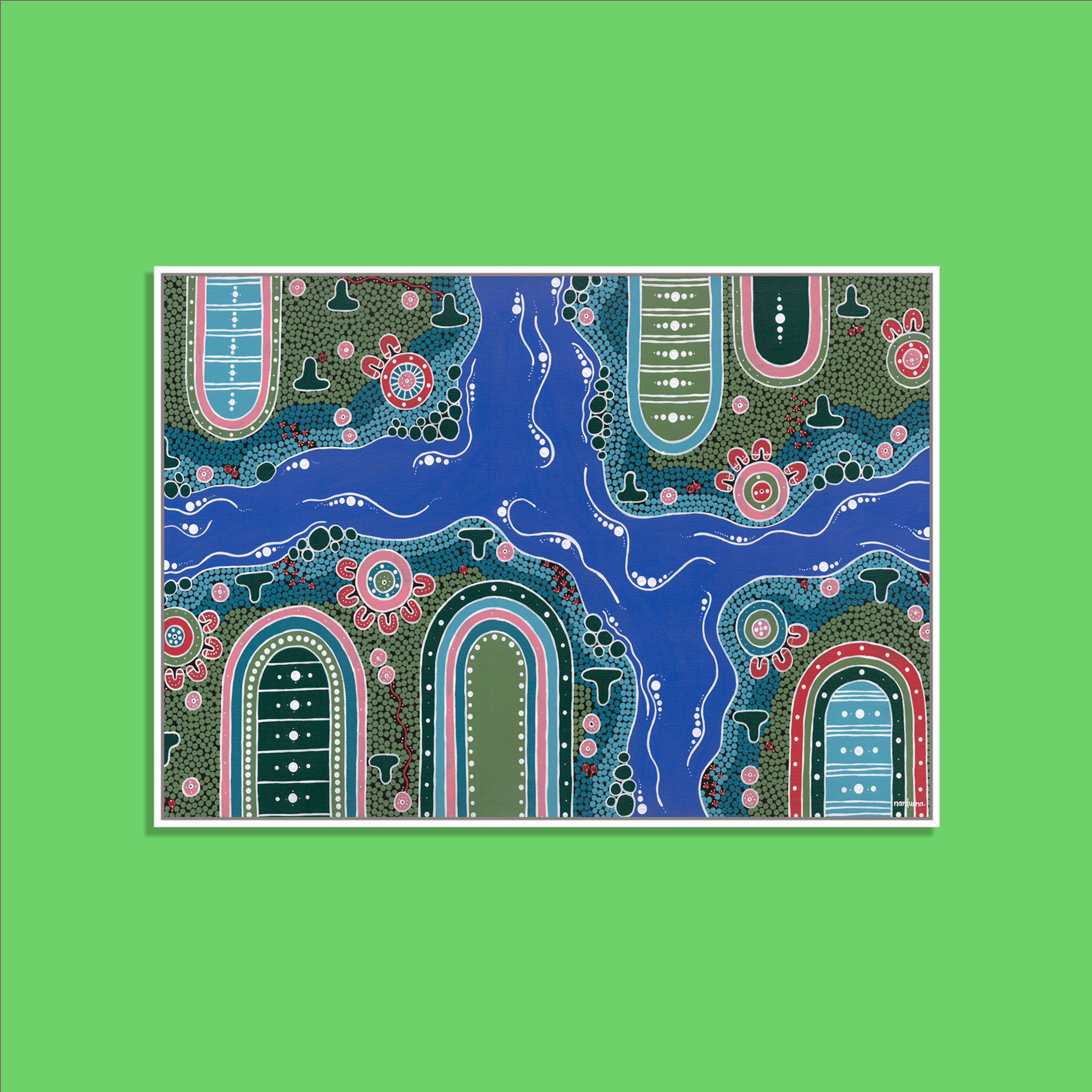 Waterways Art Print