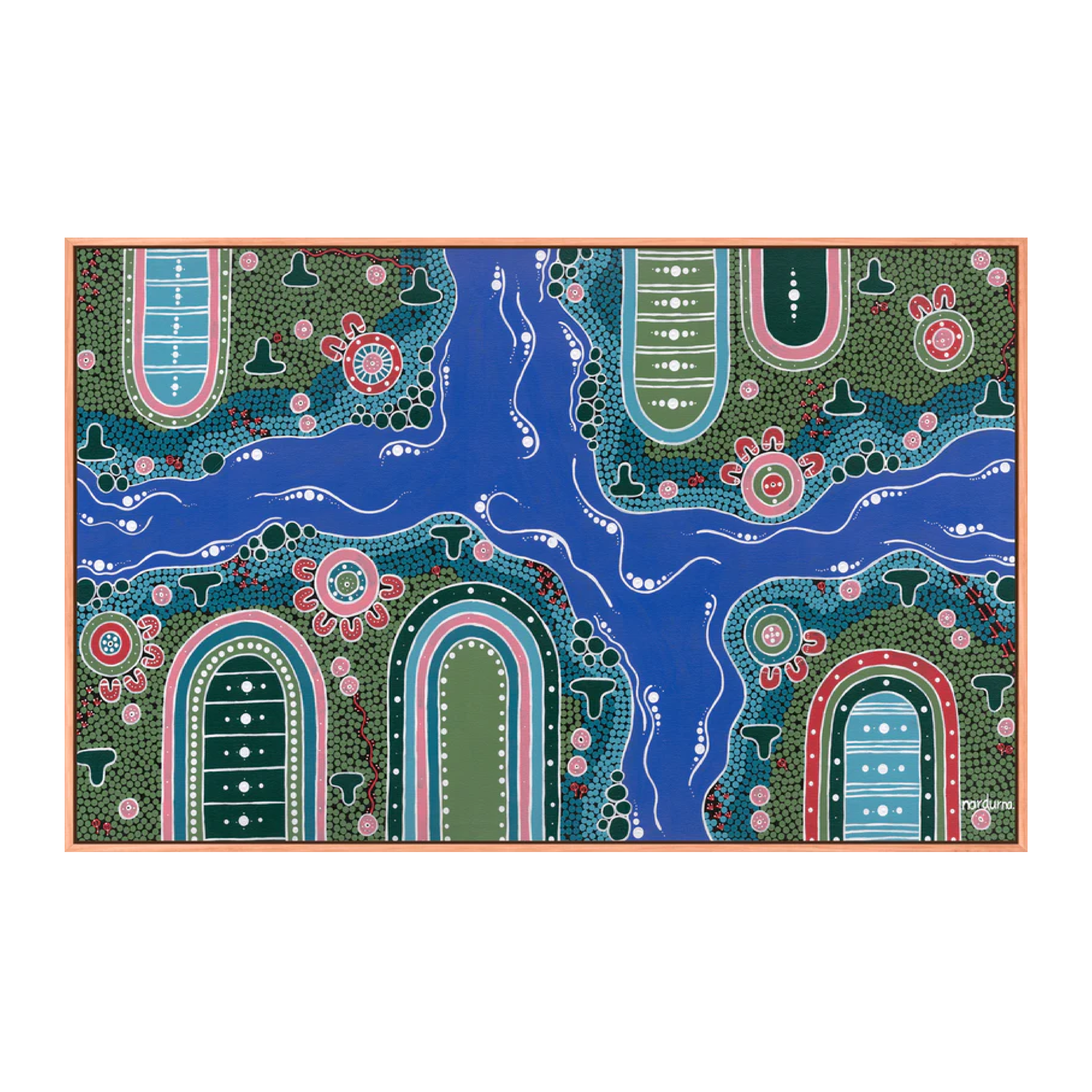 Waterways Art Print