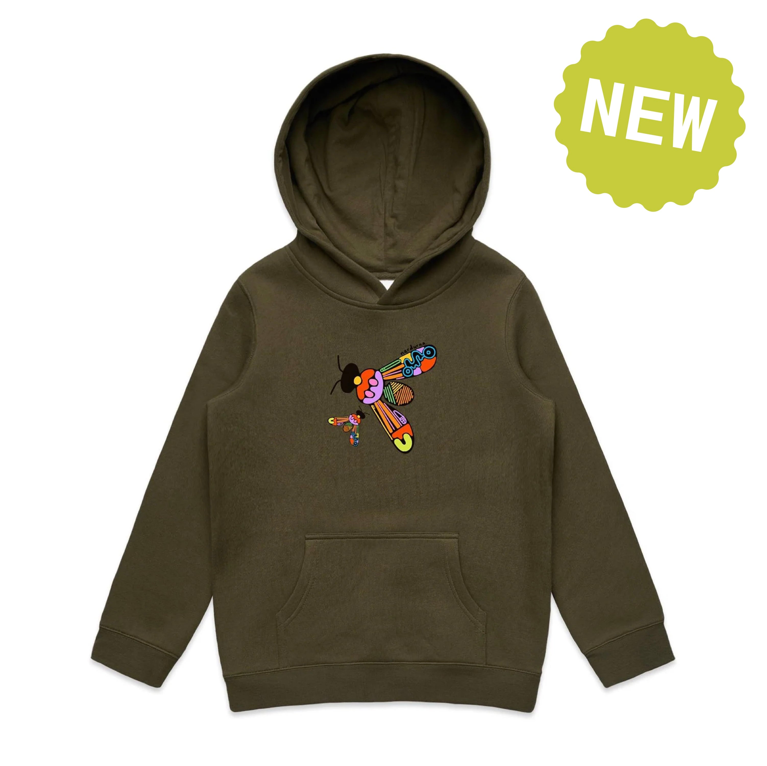 Kids Sugar Bag Bee Hoodie