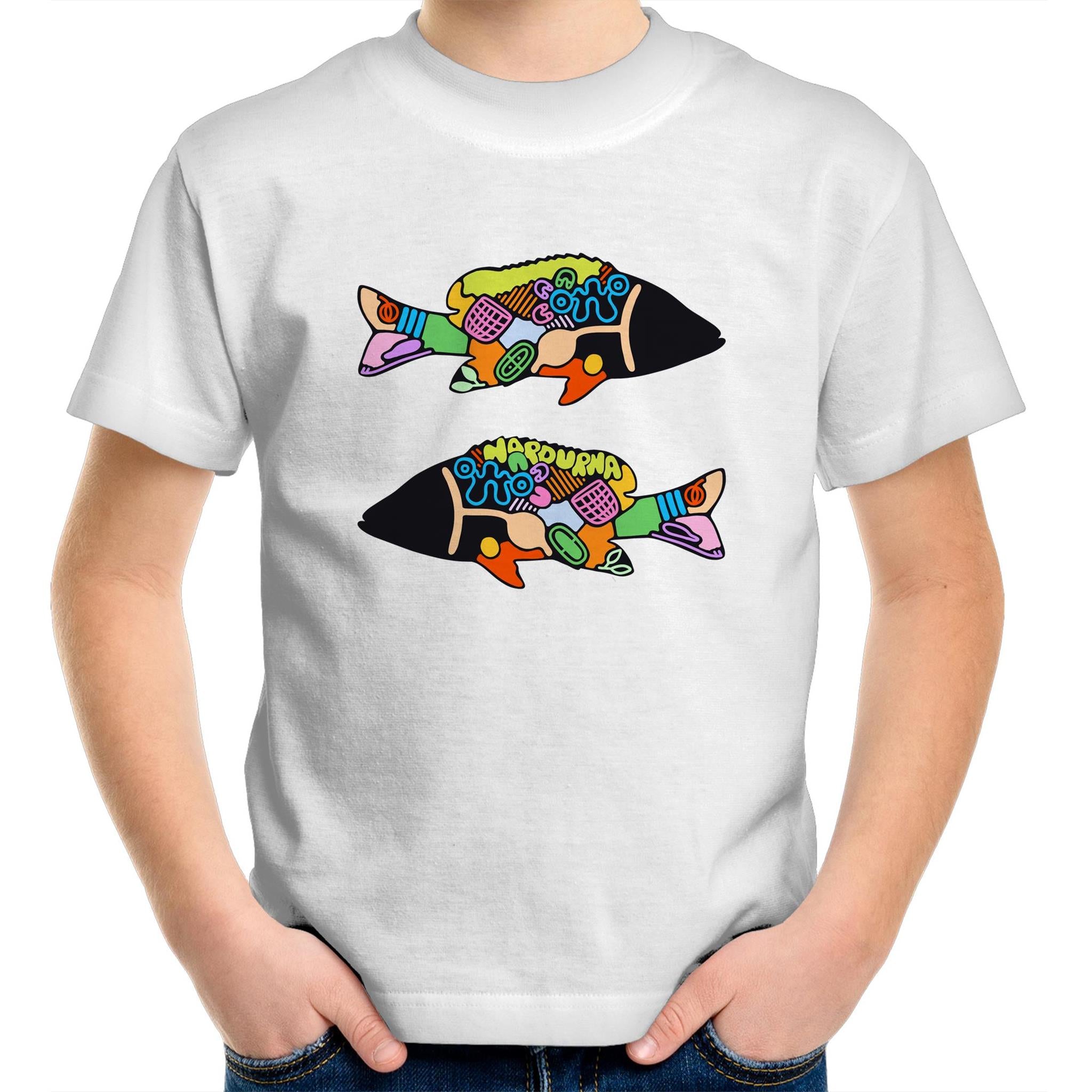 Kids Black Bream T Shirt