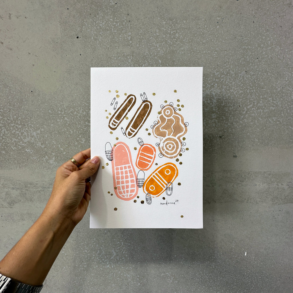 Stamp #71 - GOLD FOIL