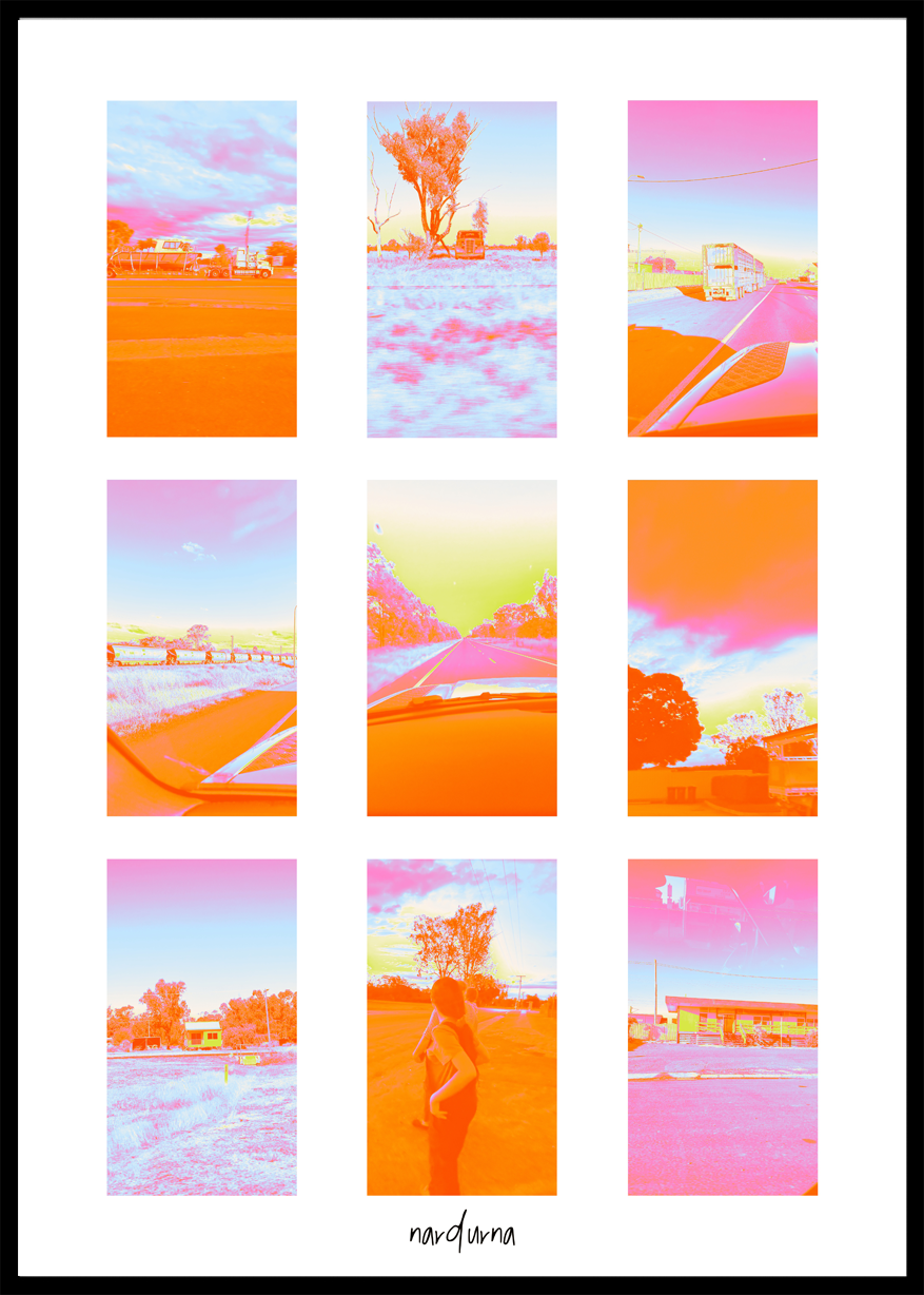 One Day Drive Art Print