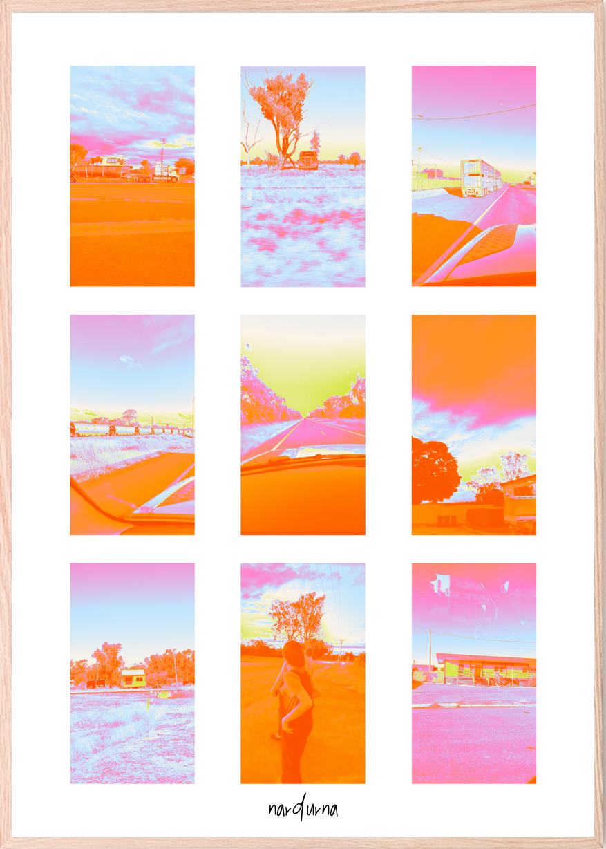 One Day Drive Art Print