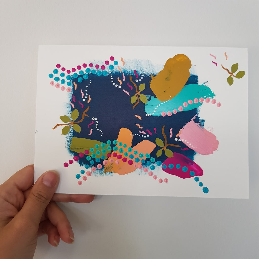 A5 Art Swatch #9 Mangroves