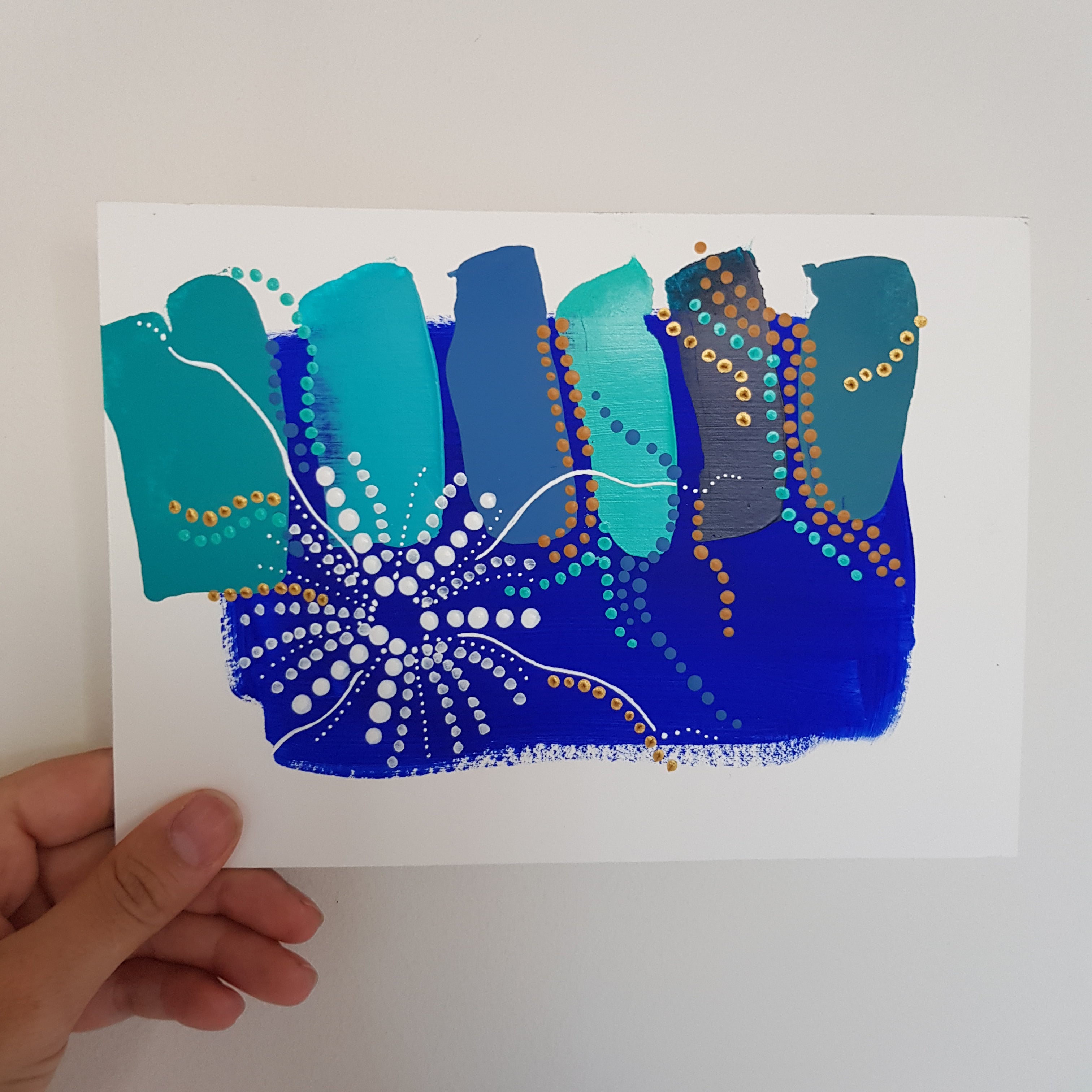 A5 Art Swatch #11 Jellyfish