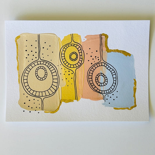 Special edition - A5 Art Swatch #258 GOLD LEAF