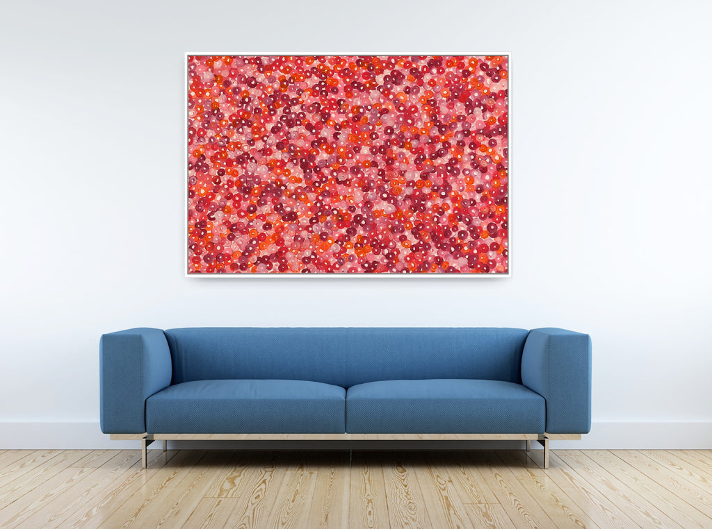 Bachelor Buttons II Art Print