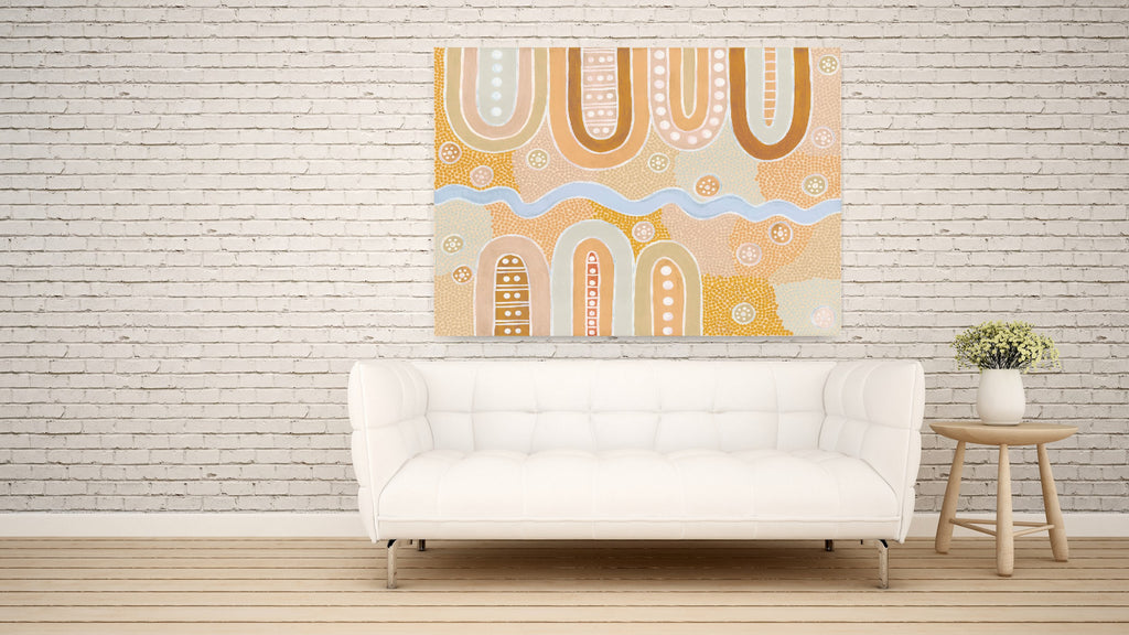 Seven Hills V2 Art Print