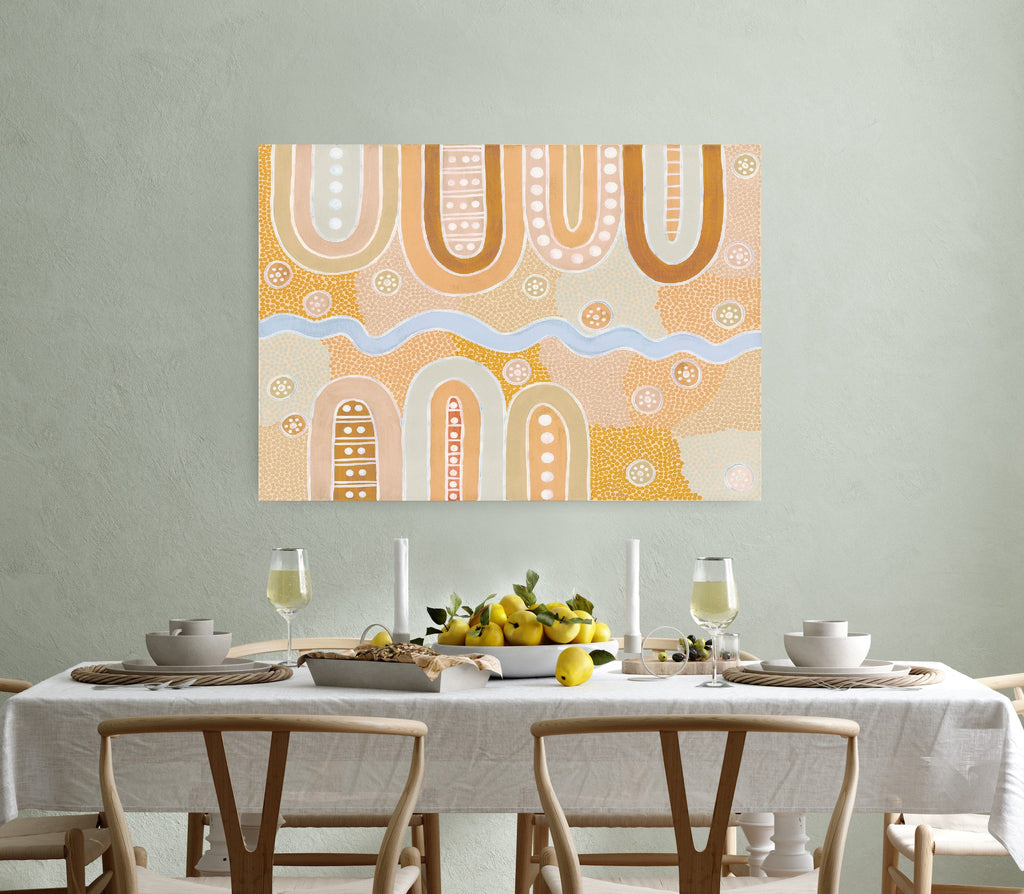 Seven Hills V2 Art Print