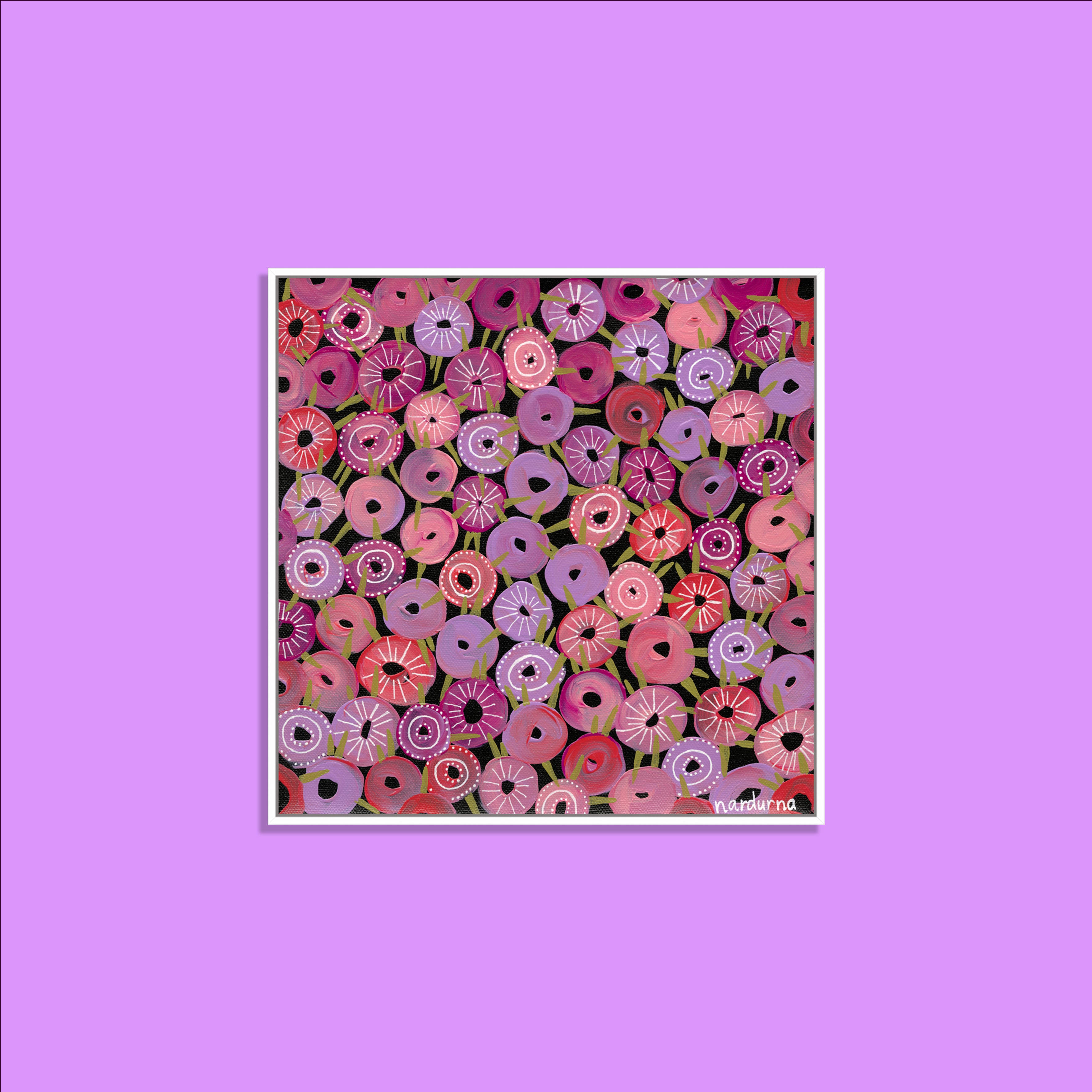 Bachelor Buttons I Art Print