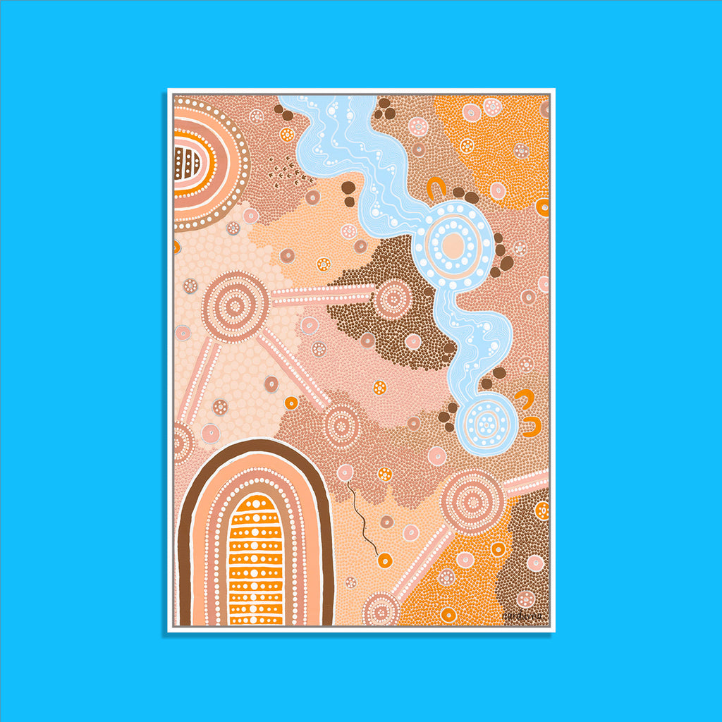 Burn Off II V2 Art print