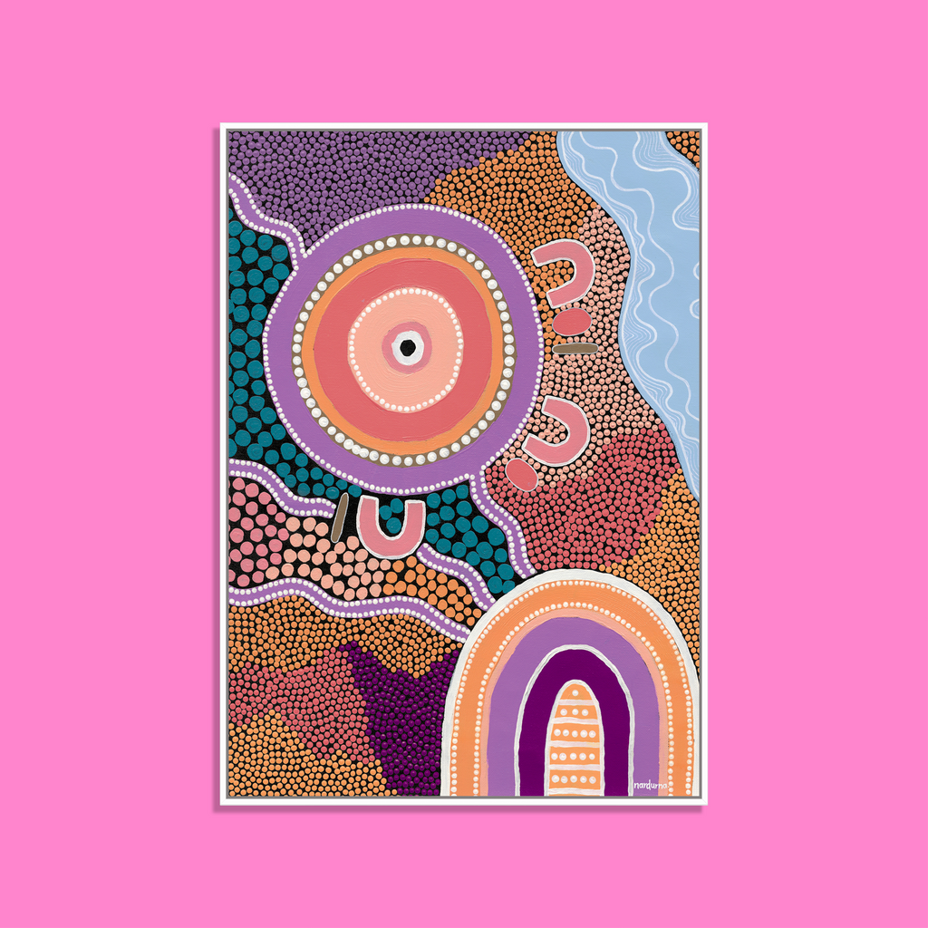 Burn Off I V3 Art Print