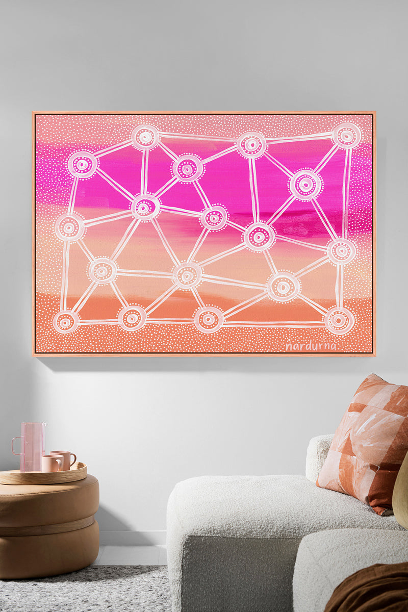 Connected Art Print