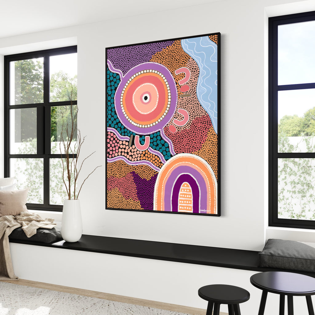 Burn Off I V3 Art Print